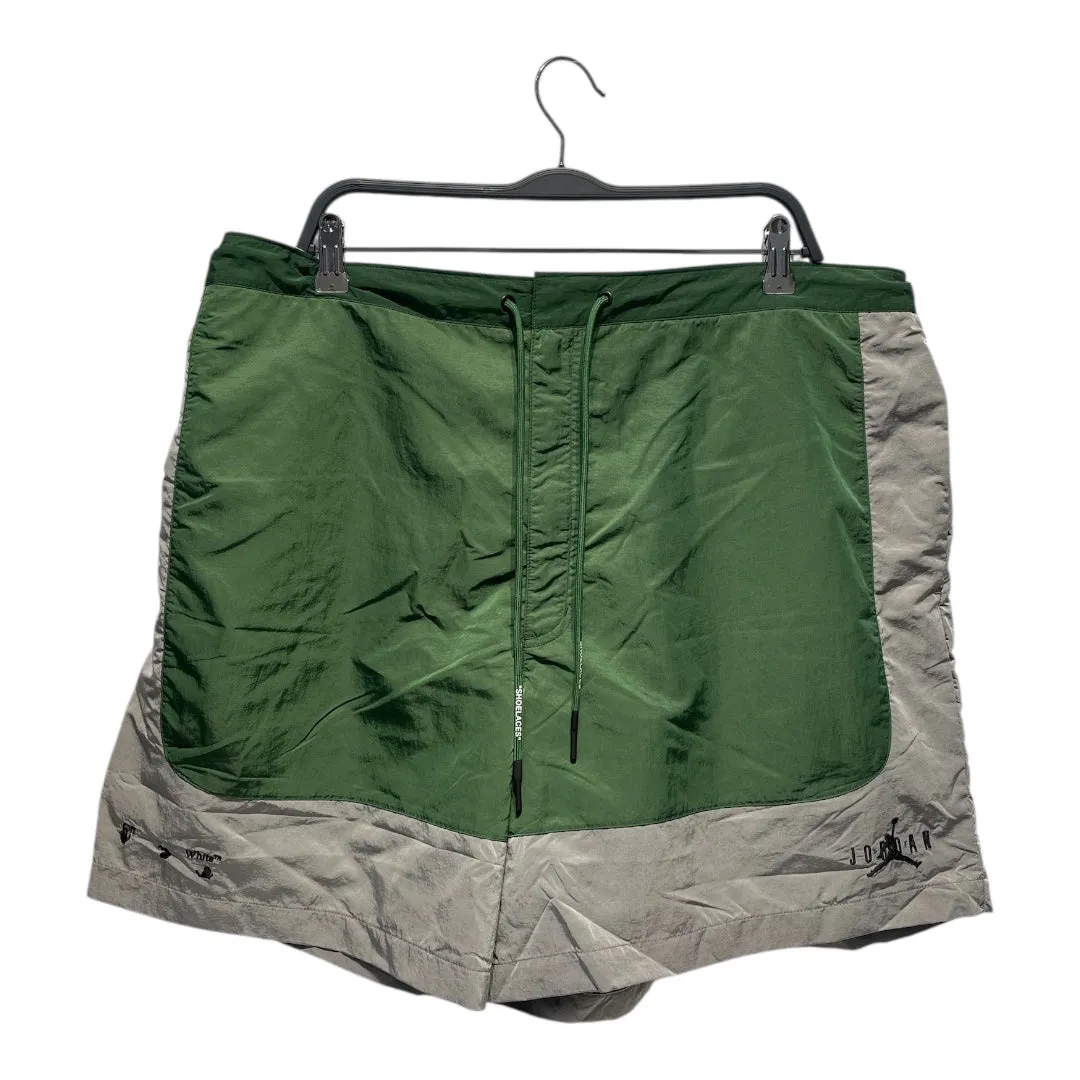 NIKE/Shorts/XXXL/Nylon/GRN/Jordan x Off-White Green Short