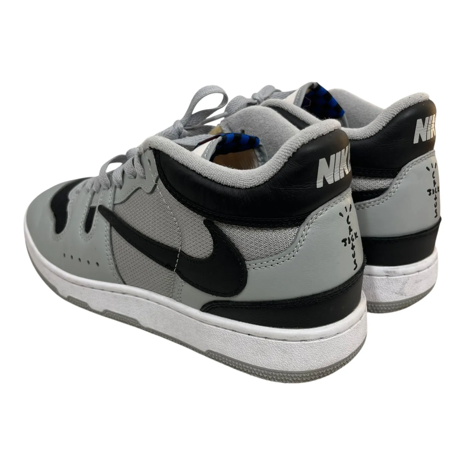 NIKE/TRAVIS SCOTT X MAC ATTACK/Hi-Sneakers/US 10/Leather/GRY/HF4198-001