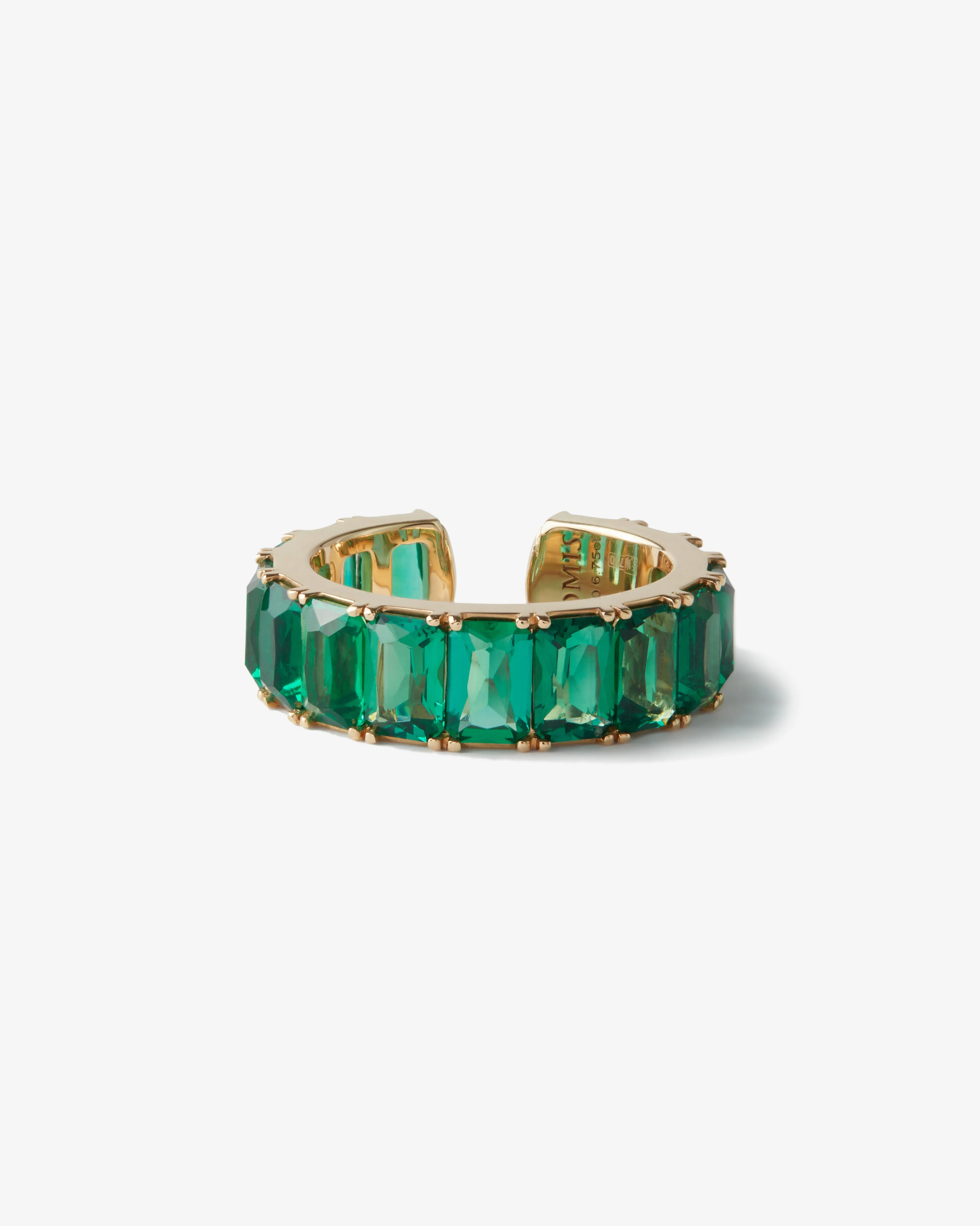 Nomis - Women's Simon Ear Cuff and Ring - (Green)