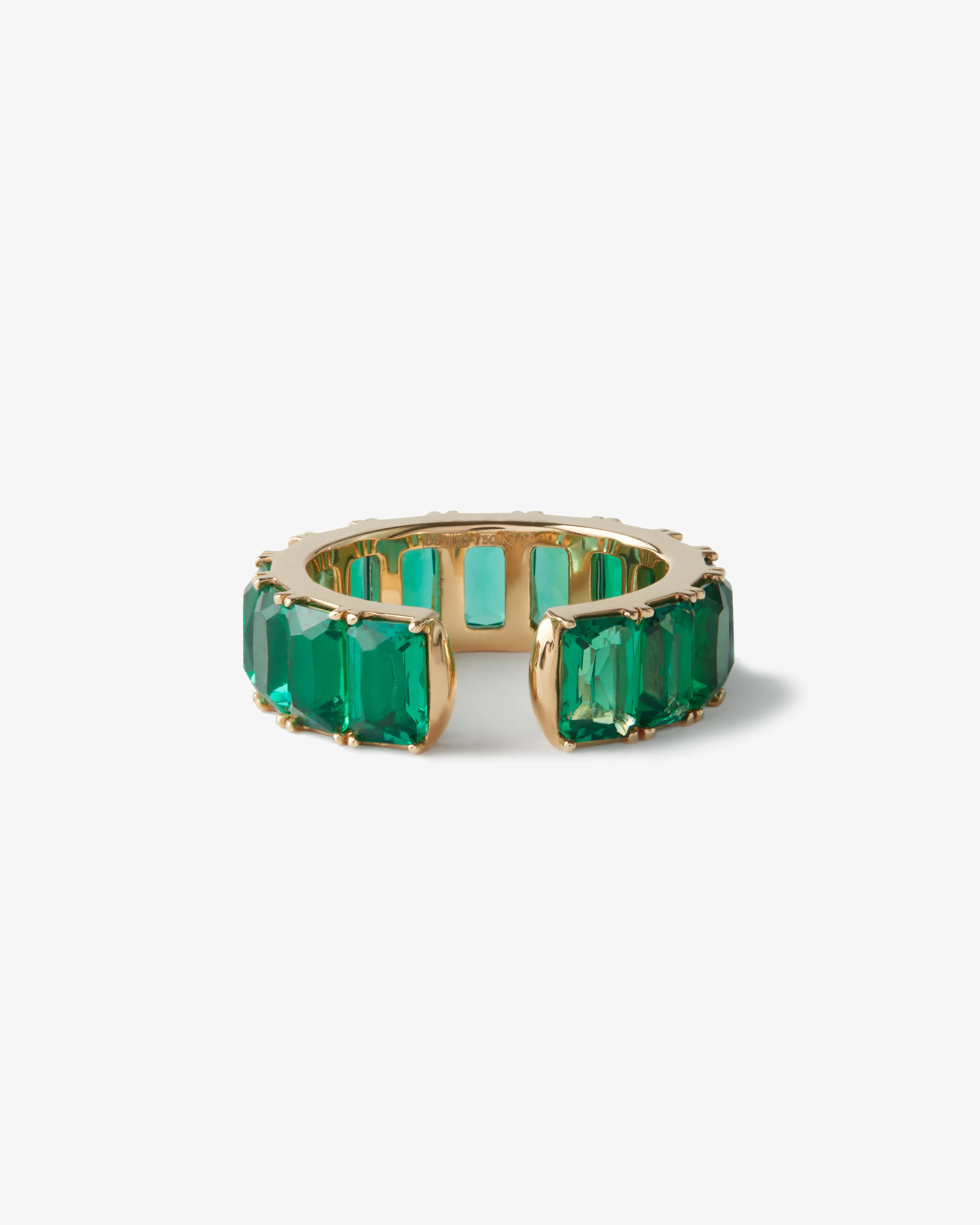 Nomis - Women's Simon Ear Cuff and Ring - (Green)