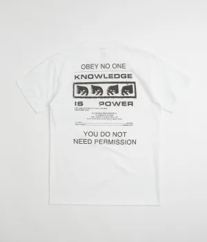 Obey Permission T-Shirt - White