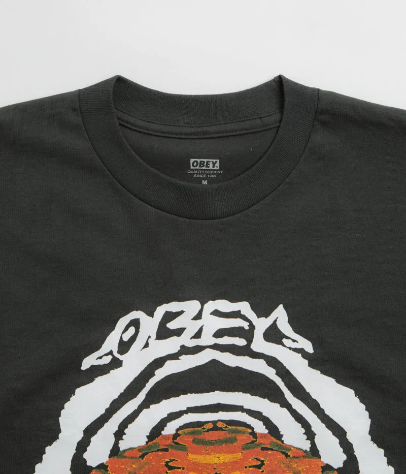 Obey Take The Leap T-Shirt - Vintage Black