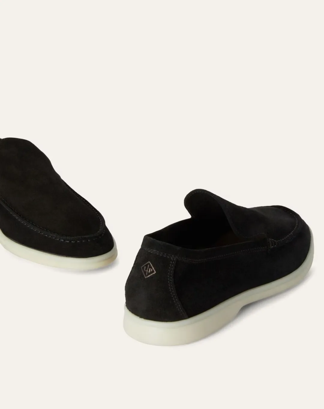Original Loro Piana Summer Walk Loafer - Black
