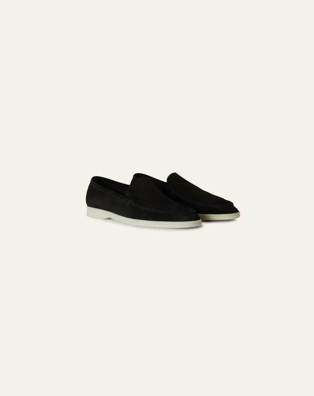 Original Loro Piana Summer Walk Loafer - Black