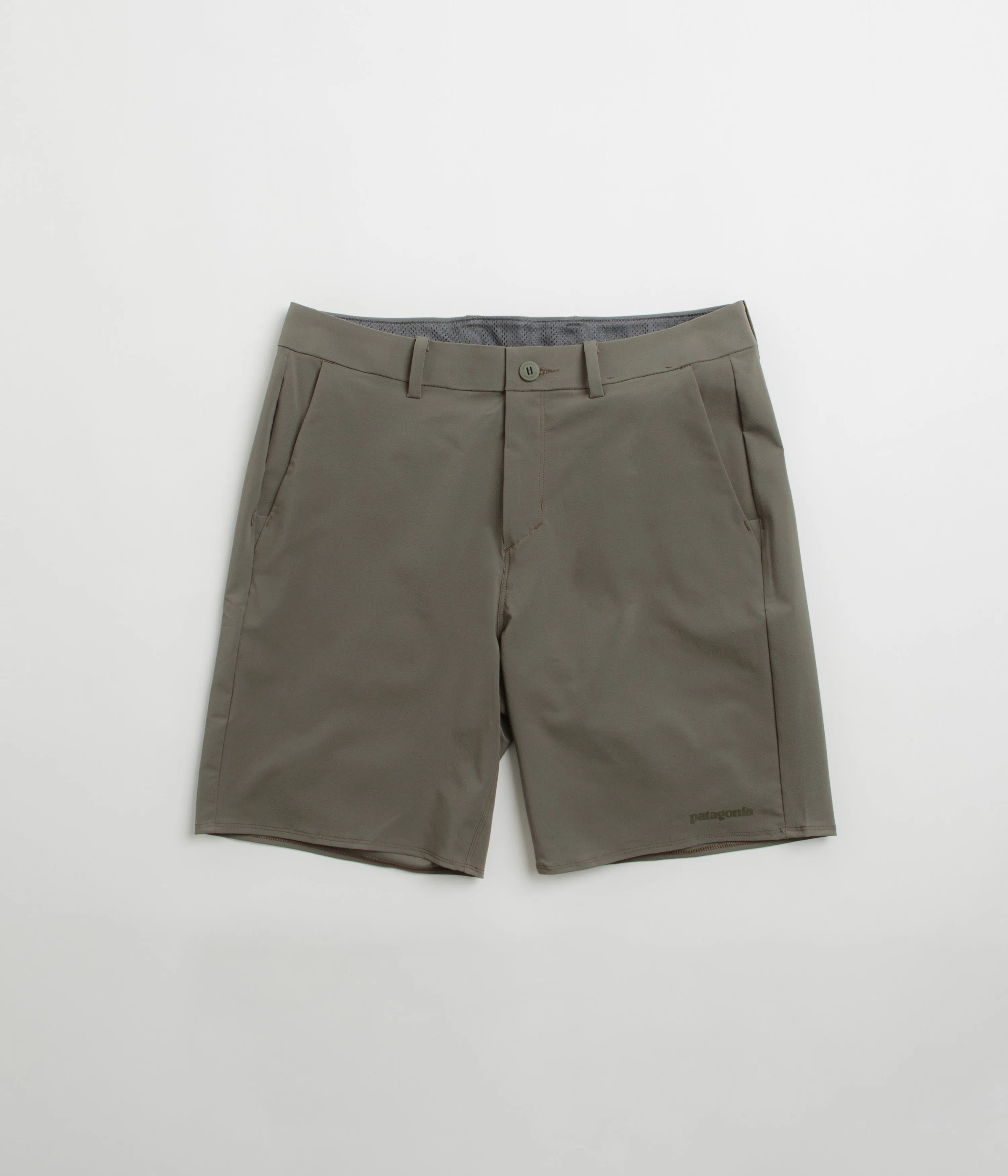 Patagonia Hydropeak Hybrid Walk 18 Shorts - Basin Green