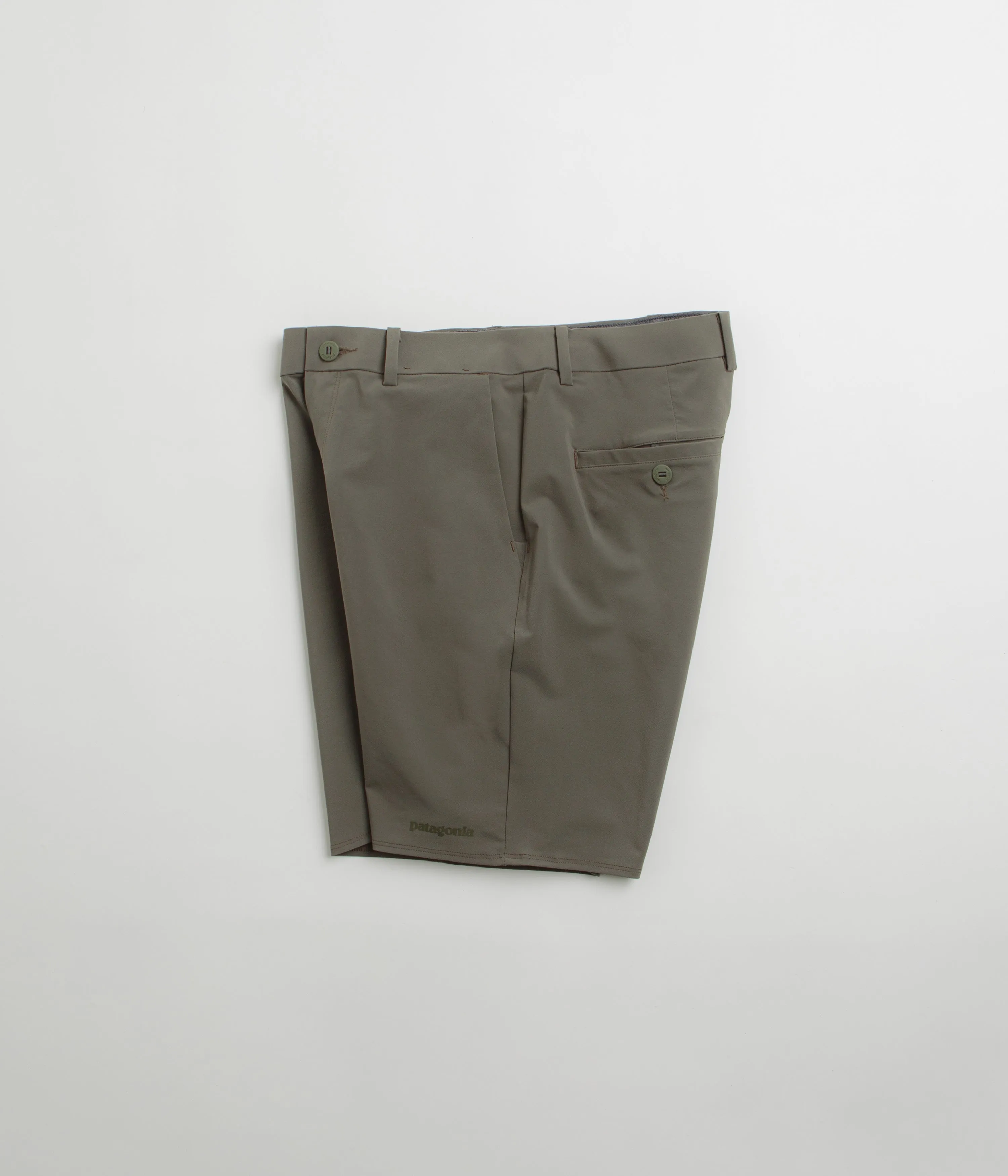 Patagonia Hydropeak Hybrid Walk 18 Shorts - Basin Green
