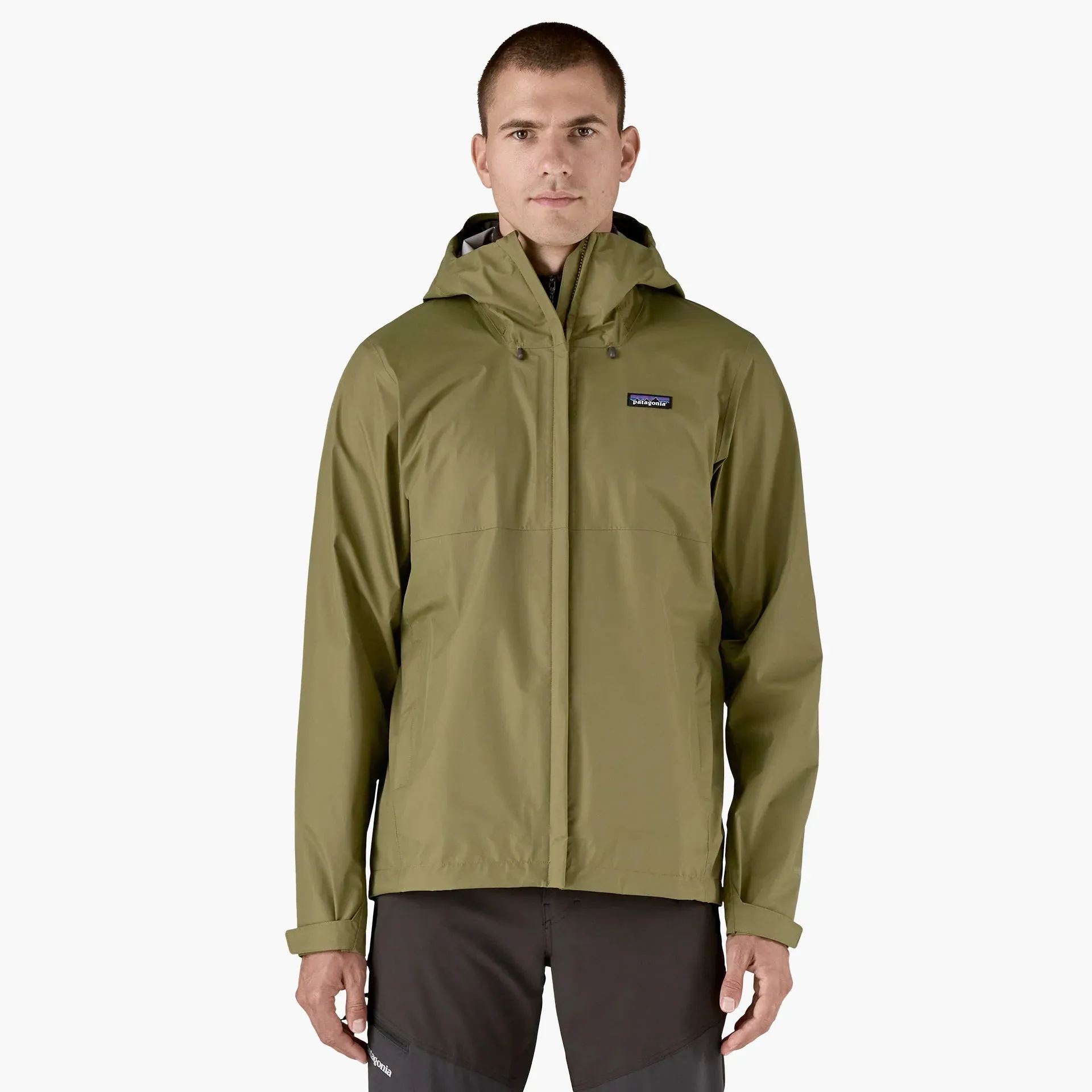 Patagonia M's Torrentshell 3L Rain Jacket Tent Green