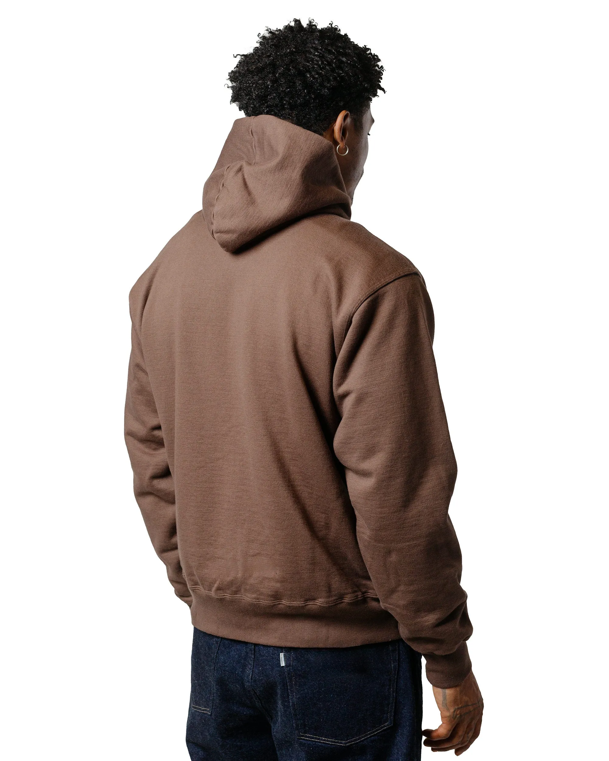 Phigvel Athletic Full Zip Hoodie Stone Brown