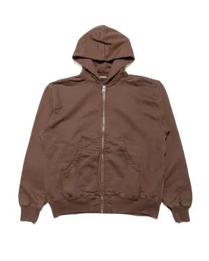 Phigvel Athletic Full Zip Hoodie Stone Brown