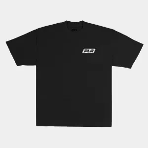 PLA CLASSIC LOGO TEE - BLACK