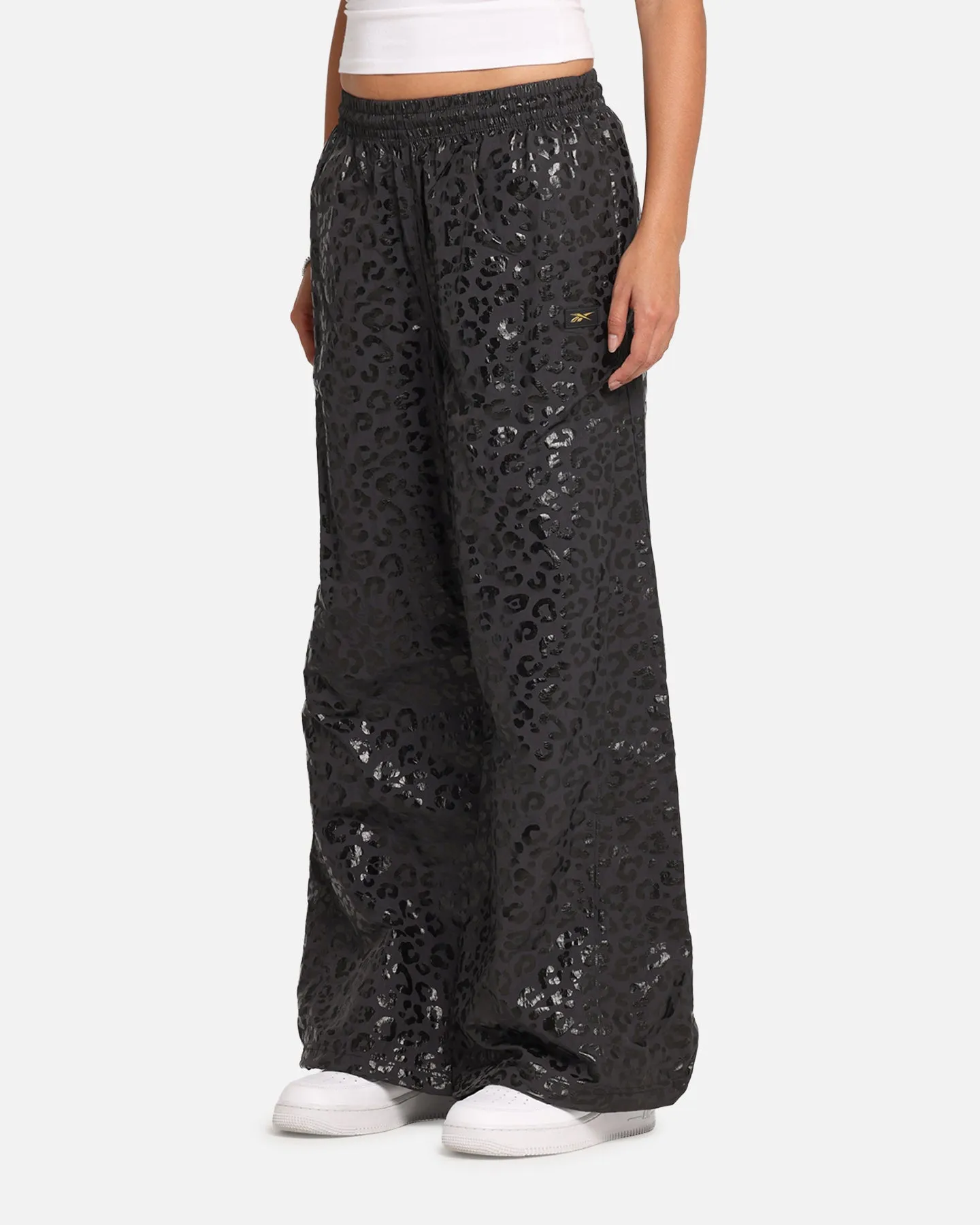 Reebok X Angel Reese Women's Hoop Pants Washed Black