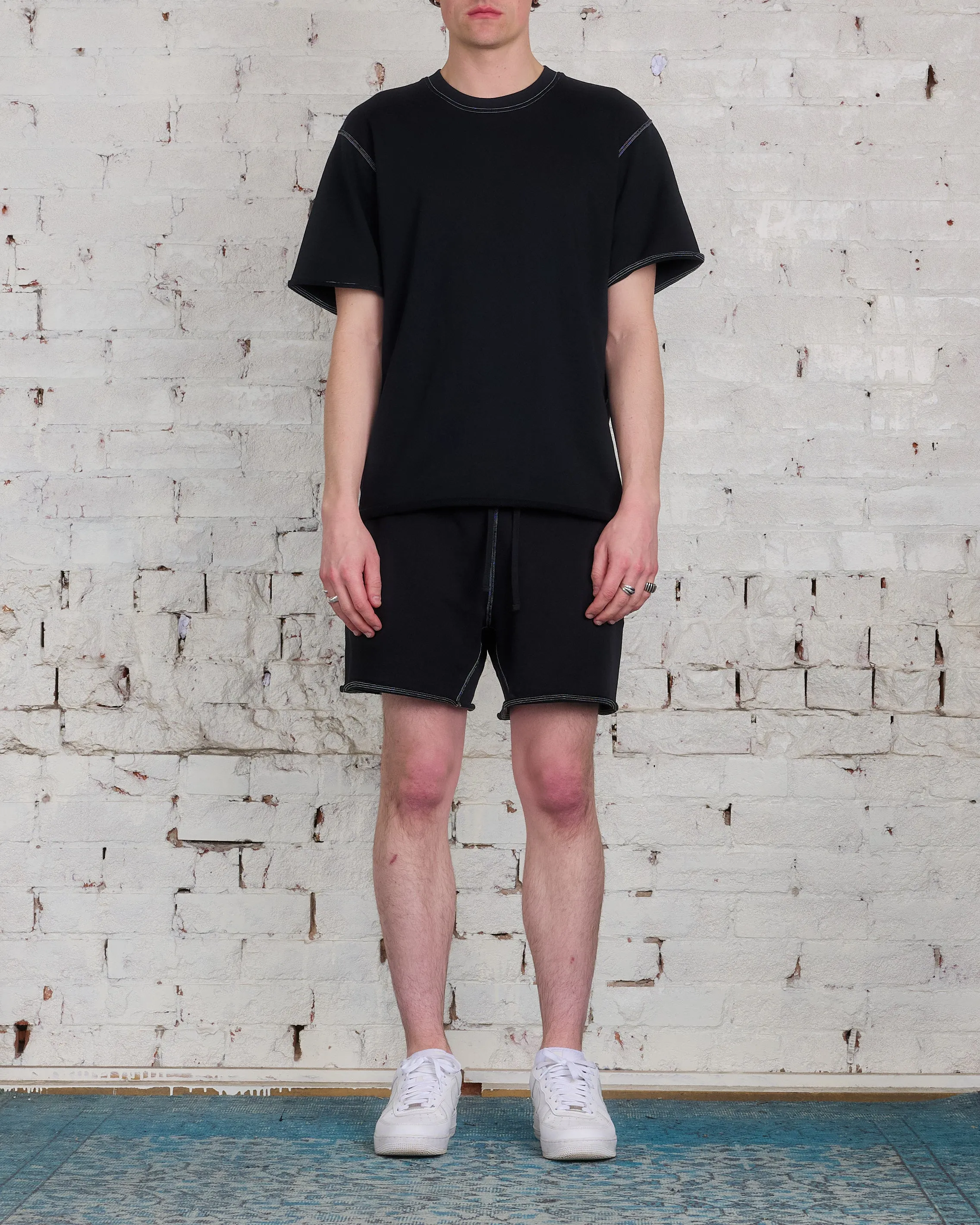 Reigning Champ Lightweight Terry Cut-Off Short Black