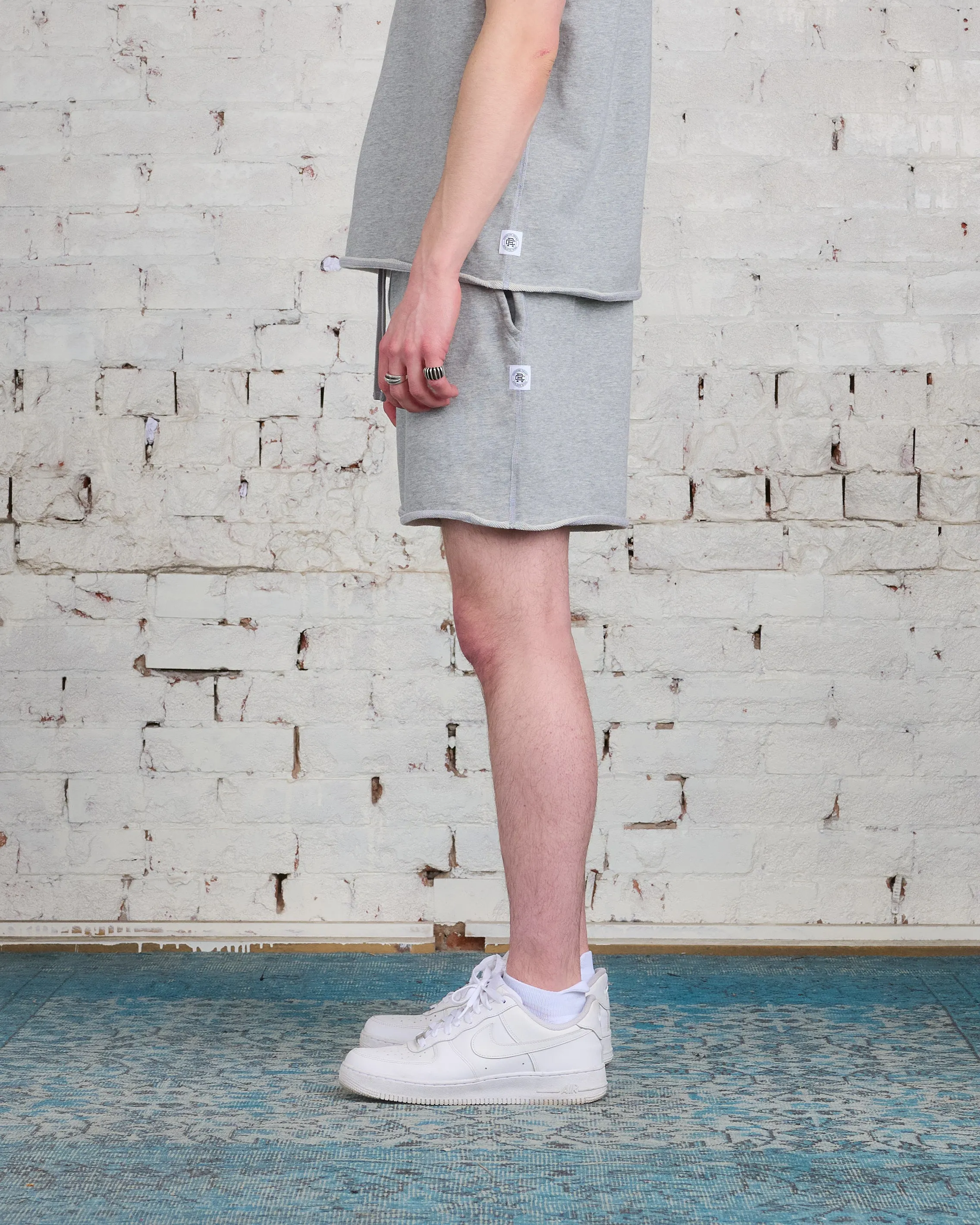 Reigning Champ Lightweight Terry Cut-Off Short H.Grey