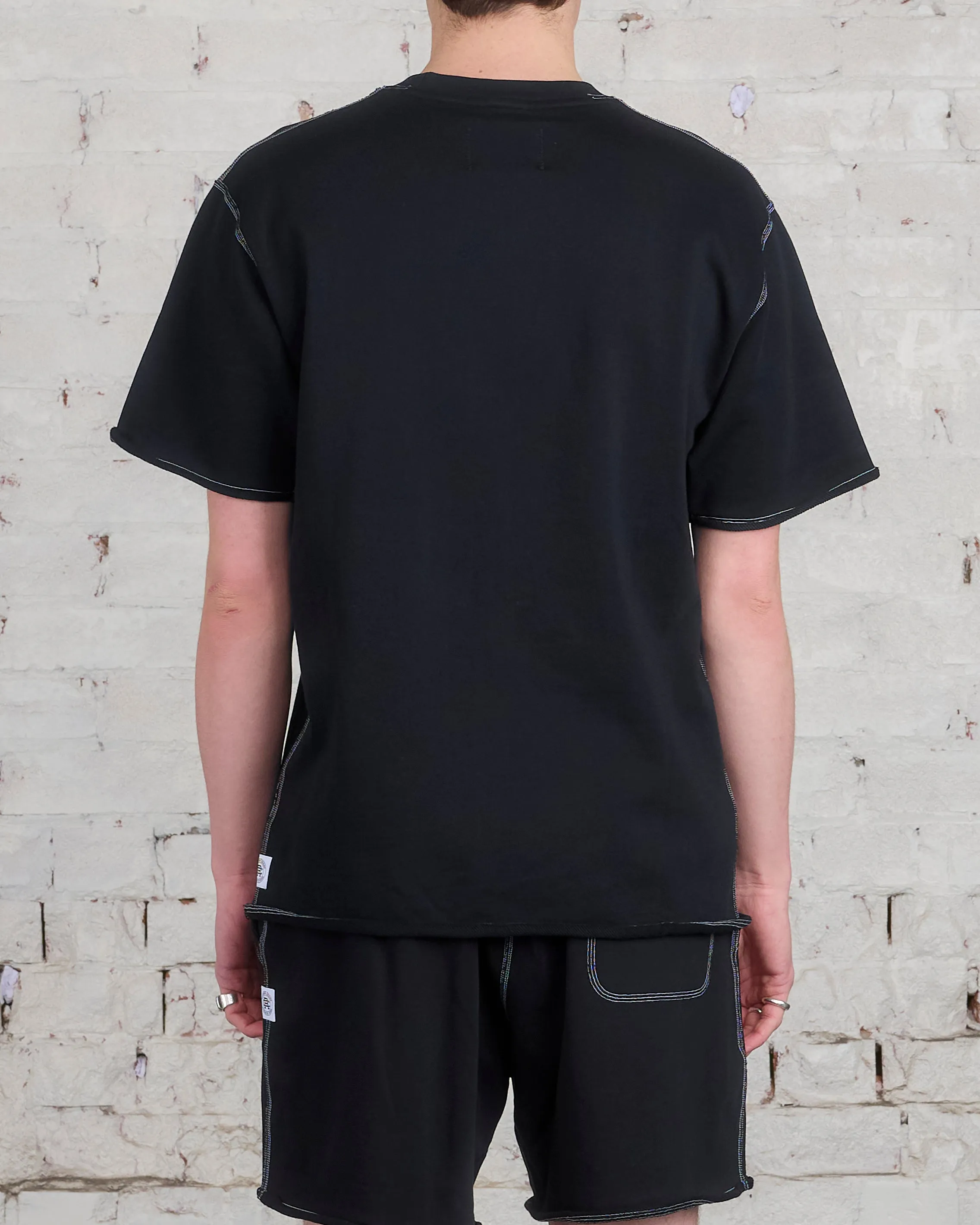 Reigning Champ Lightweight Terry Cut-Off T-Shirt Black