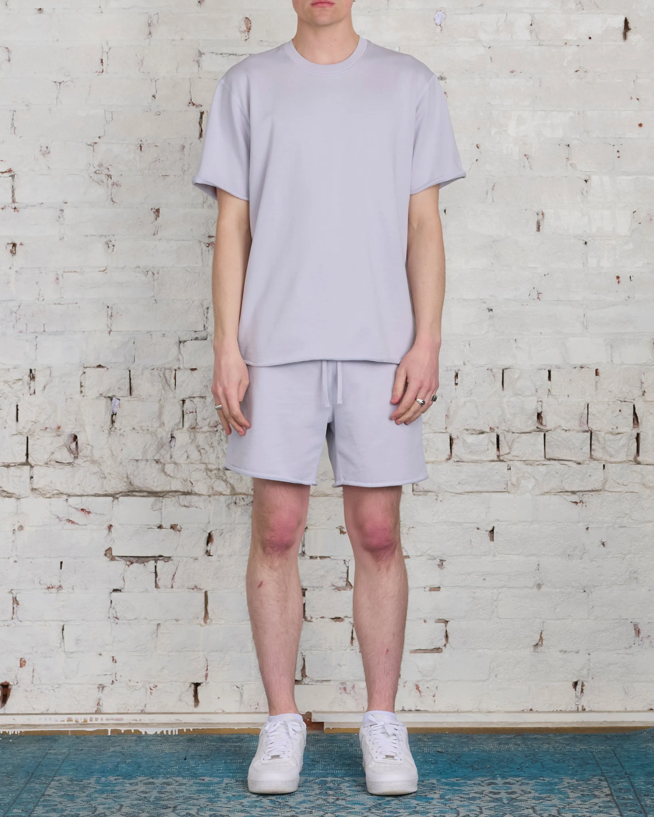 Reigning Champ Lightweight Terry Cut-Off T-Shirt Taro