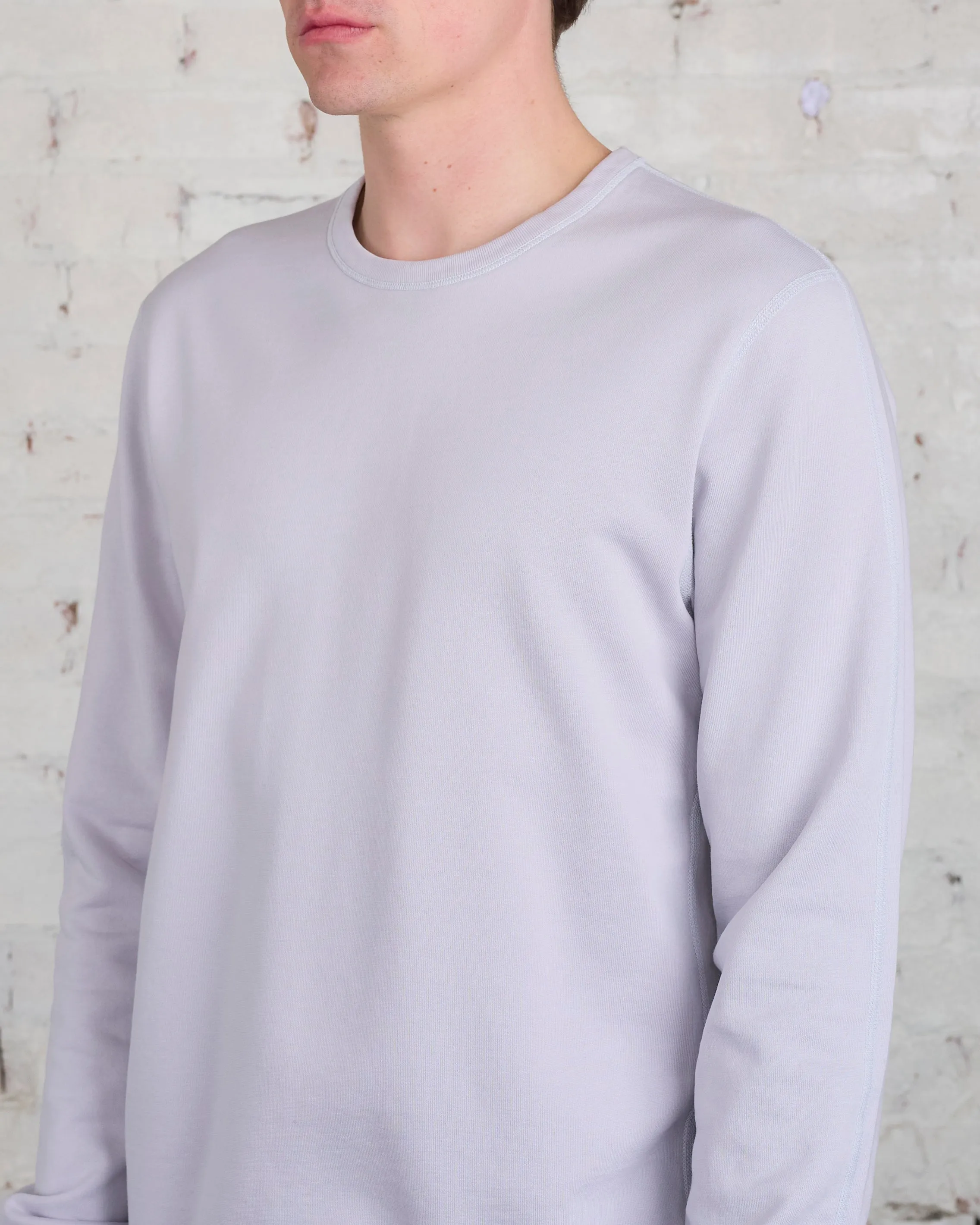 Reigning Champ Lightweight Terry Slim Terry Crewneck Taro