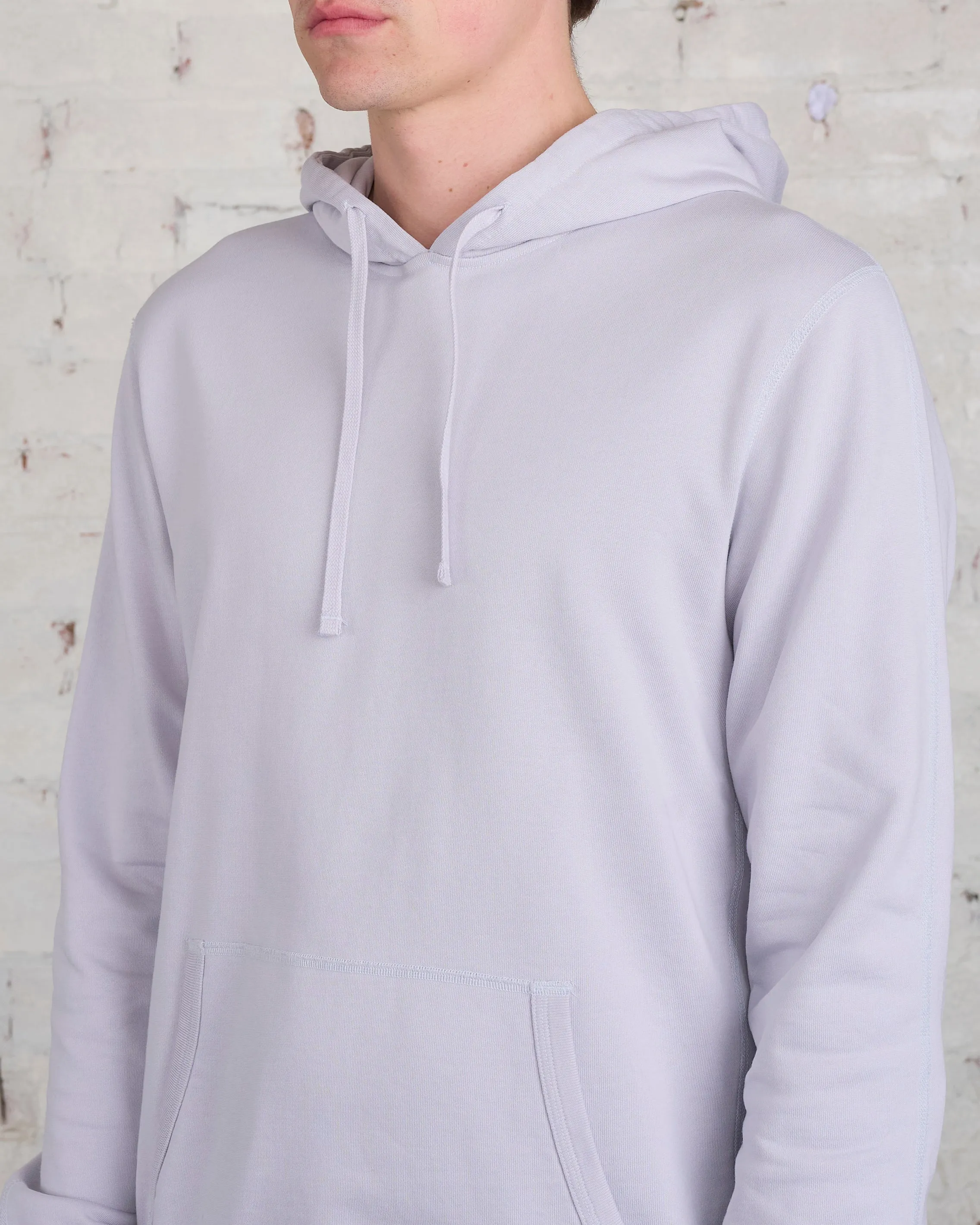 Reigning Champ Lightweight Terry Slim Terry Hooded Sweatshirt Taro