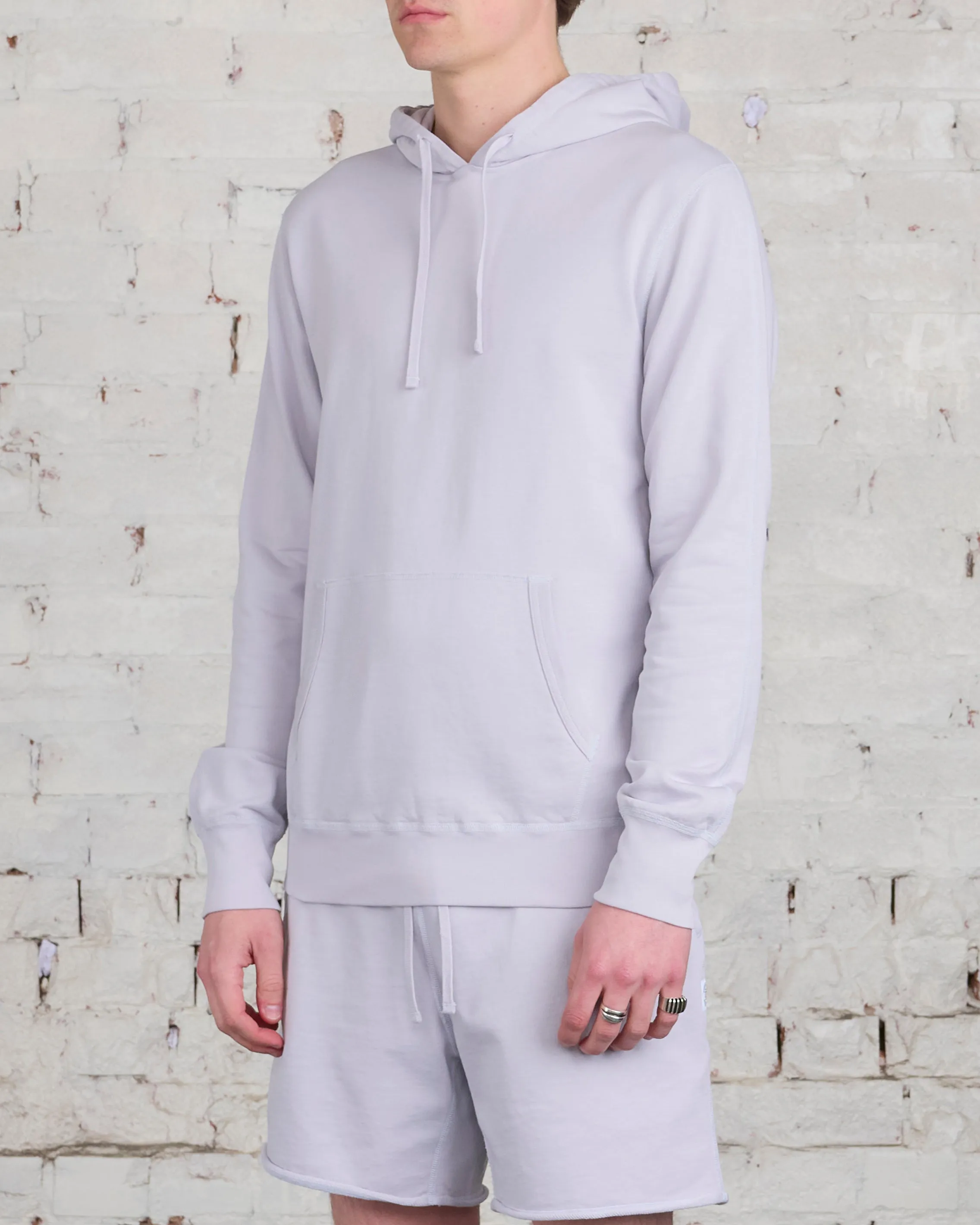 Reigning Champ Lightweight Terry Slim Terry Hooded Sweatshirt Taro