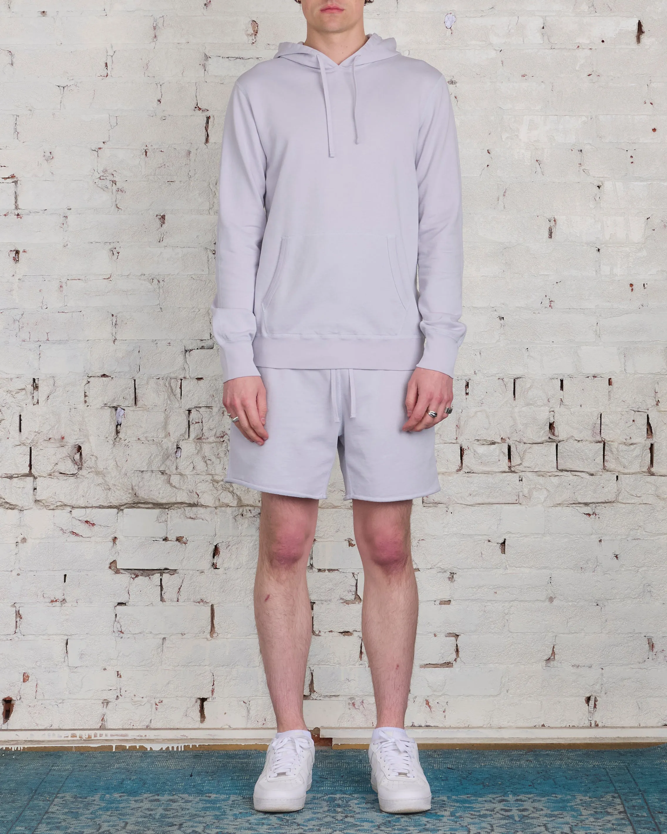 Reigning Champ Lightweight Terry Slim Terry Hooded Sweatshirt Taro