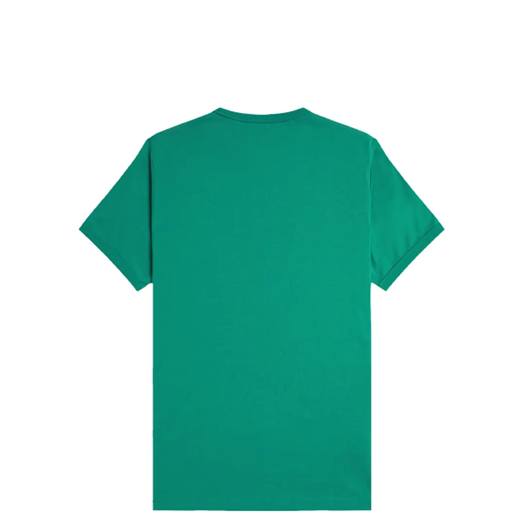 RINGER T-SHIRT LABEL GREEN