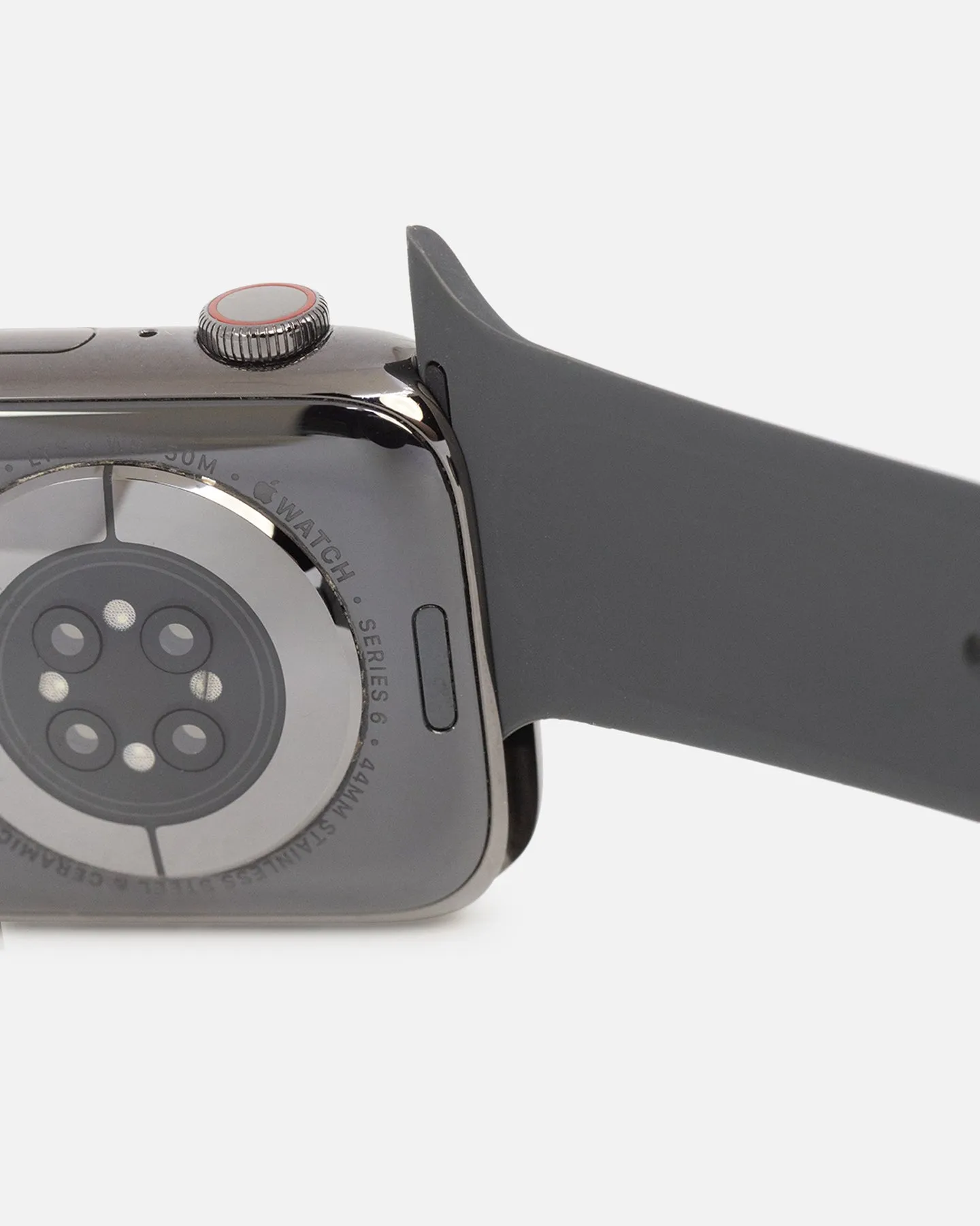 Saint Morta Silicone Band M001 Dark Grey