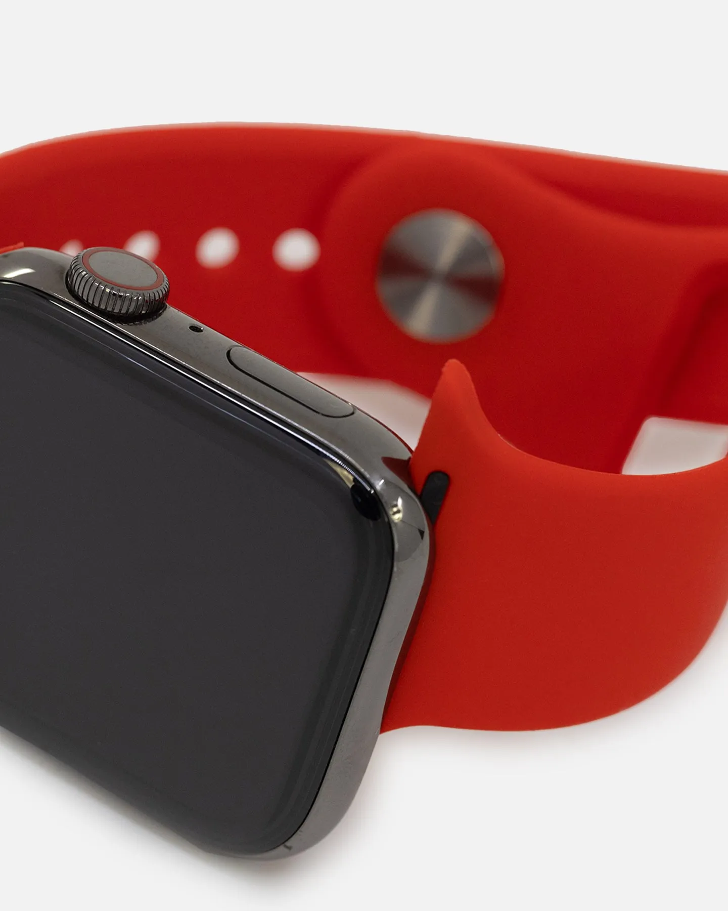Saint Morta Silicone Band M001 Red
