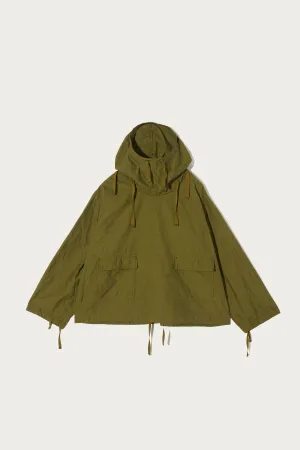 Salvage Smock - Olive Cotton Iridescent