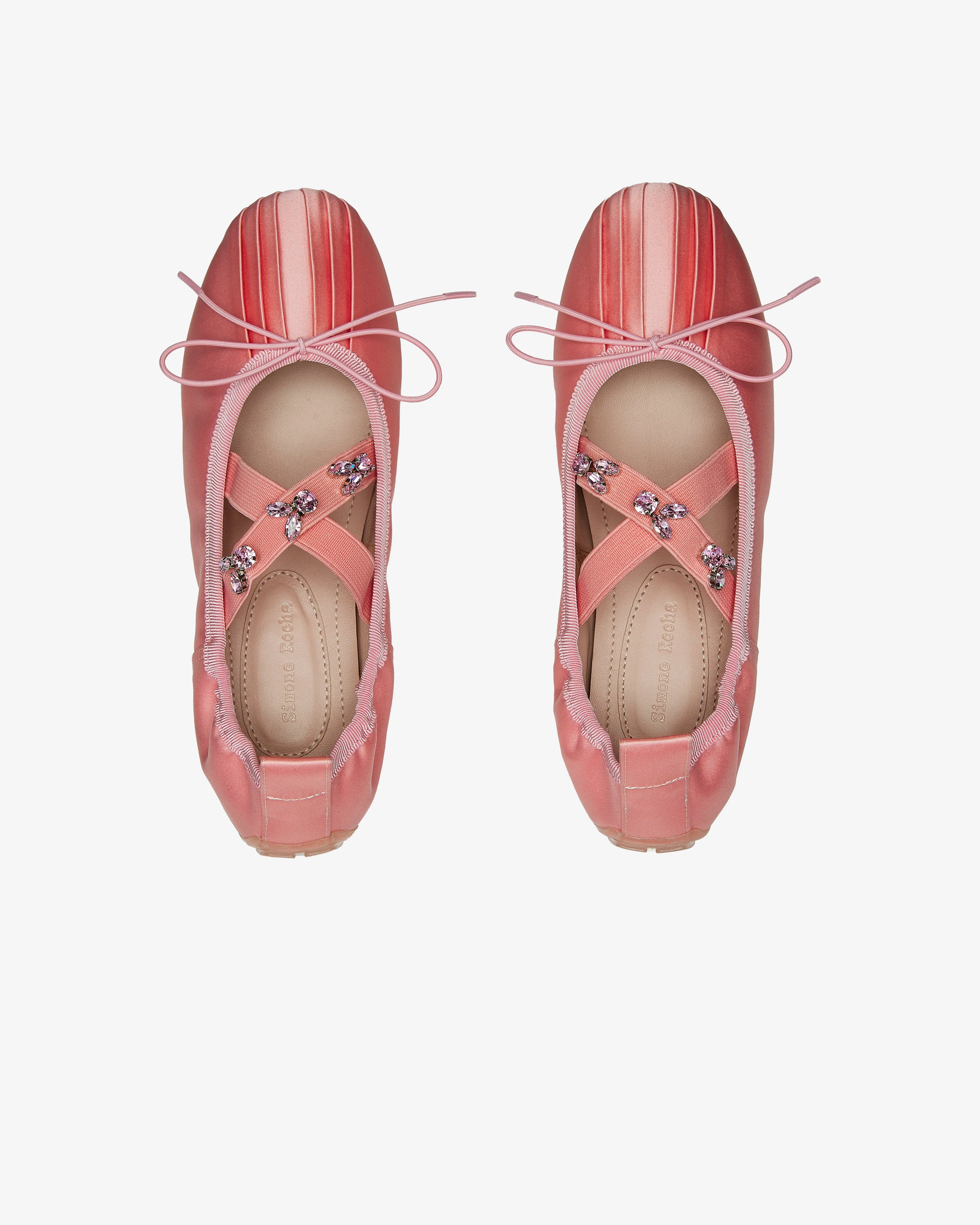 Simone Rocha - Women's Embellished Ballerina Grip - (Pink)
