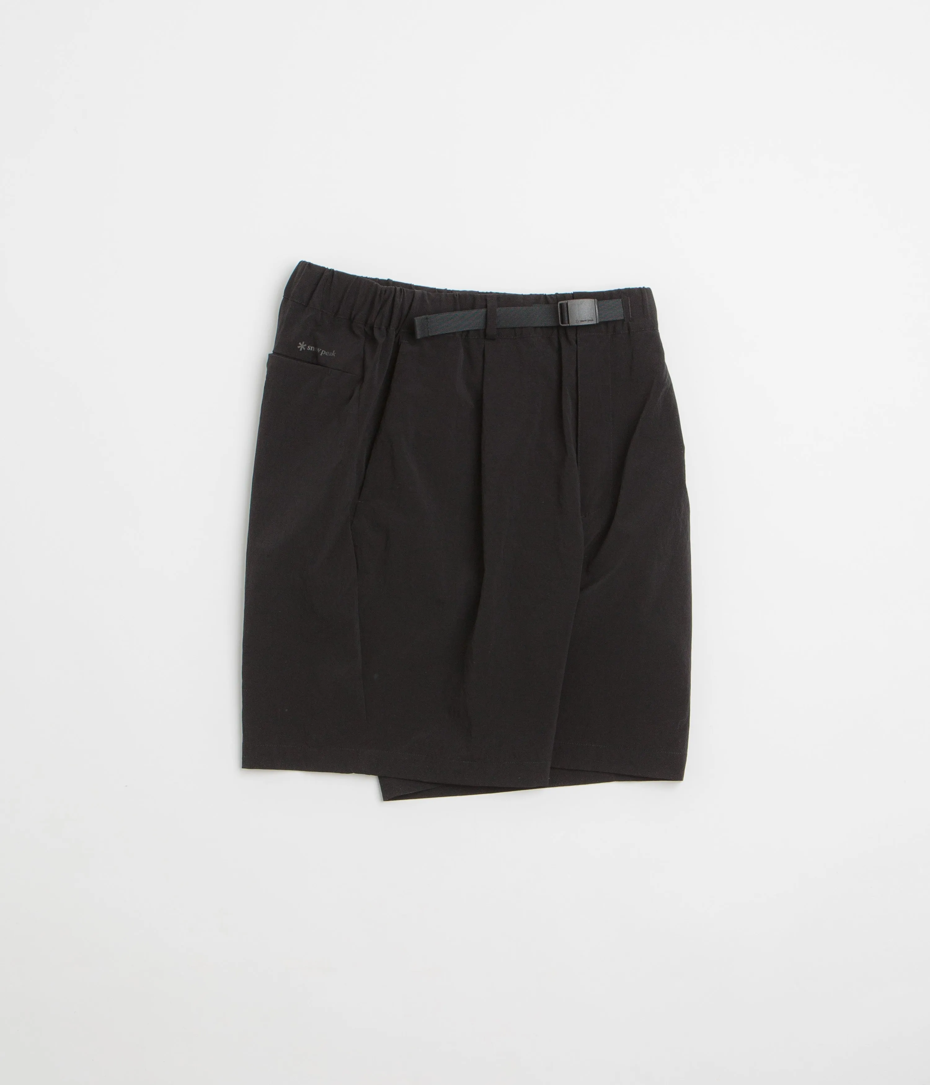 Snow Peak Breathable Quick Dry Shorts - Black
