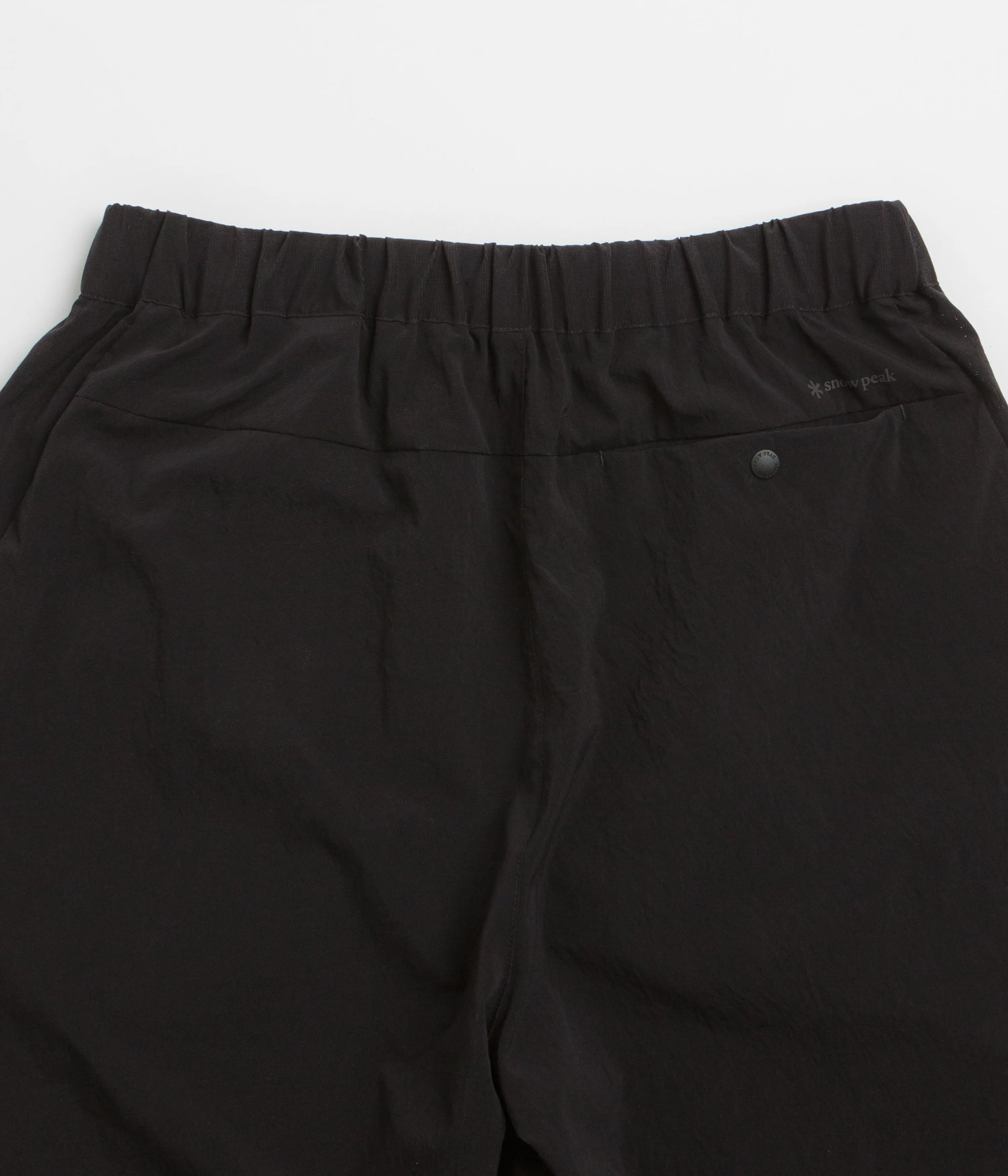 Snow Peak Breathable Quick Dry Shorts - Black