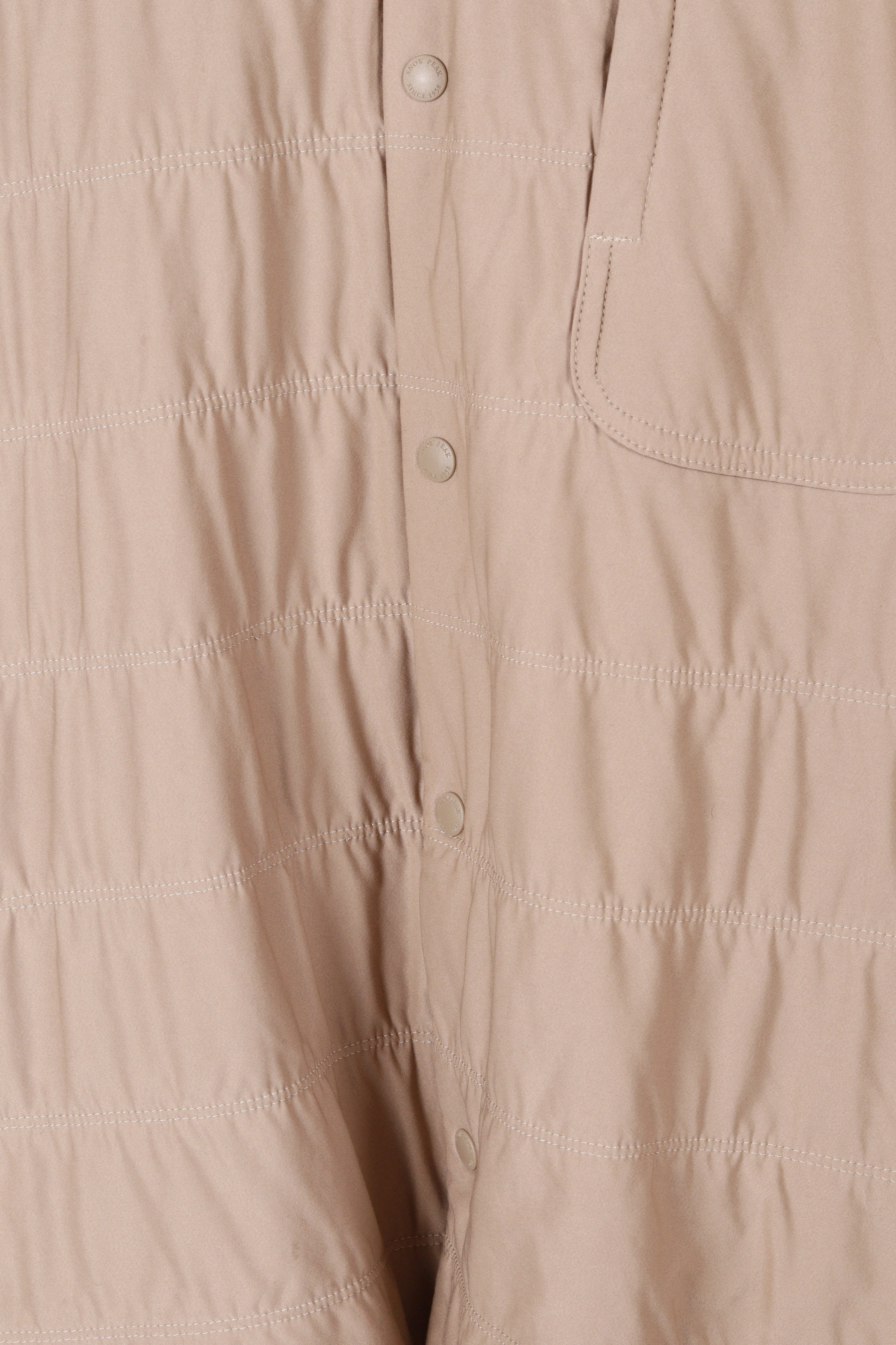 Snow Peak SS24 'Flexible Insulated' Cardigan Beige (2024)