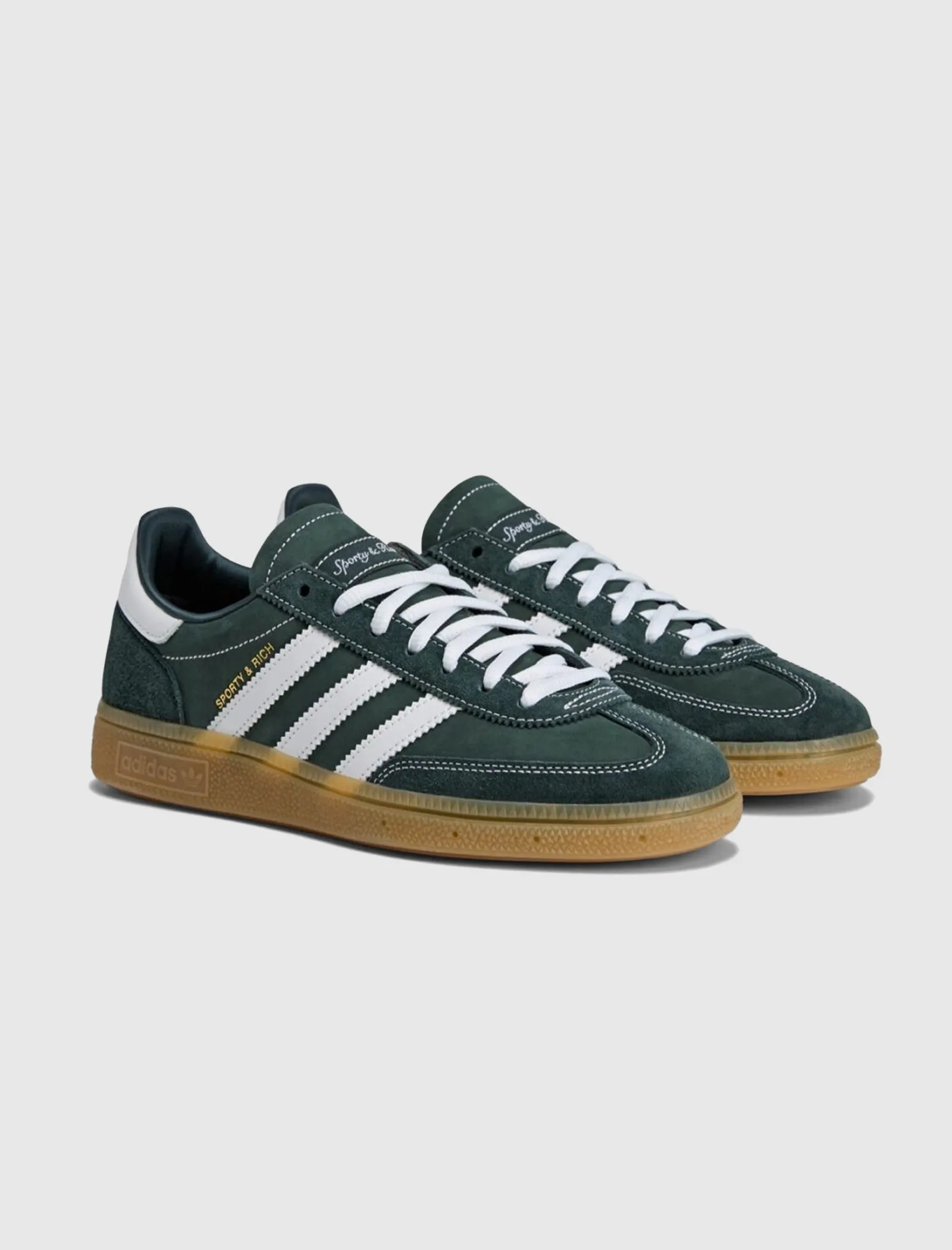 SPORTY & RICH HANDBALL SPEZIAL DARK GREEN/WHITE