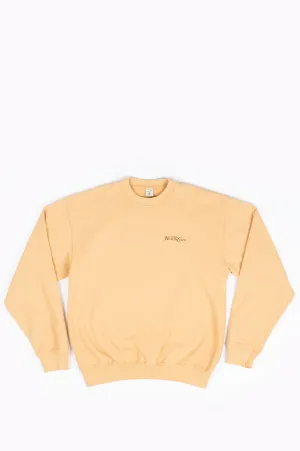 SPORTY AND RICH RIZZOLI CREWNECK CAMEL