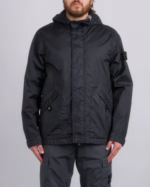 Stone Island 3L Membrana Short Parka Jacket Black