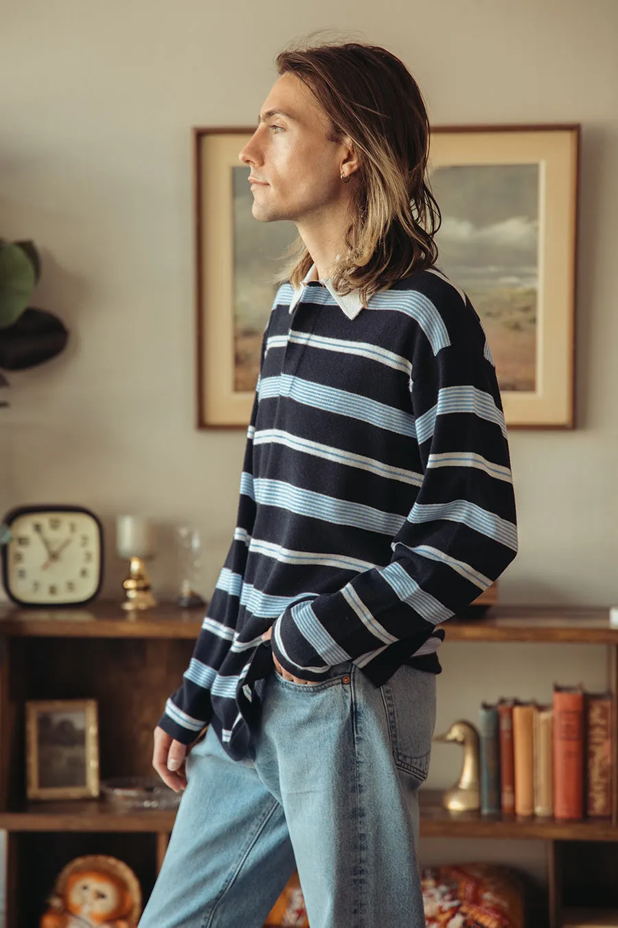 Striped Rugby - Midnight Combo