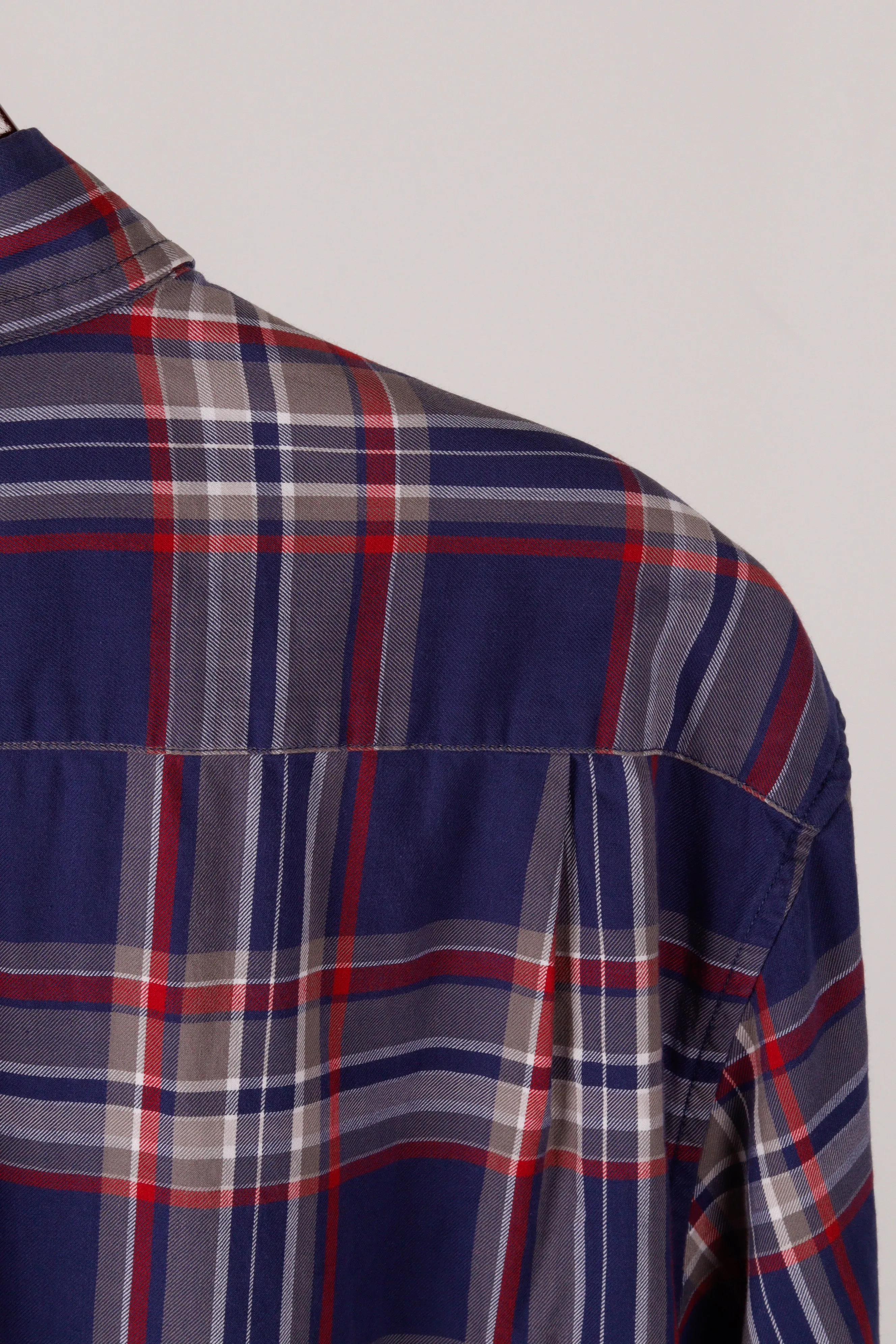 Supreme SS10 'Lightweight Plaid' Shirt Navy (2010)