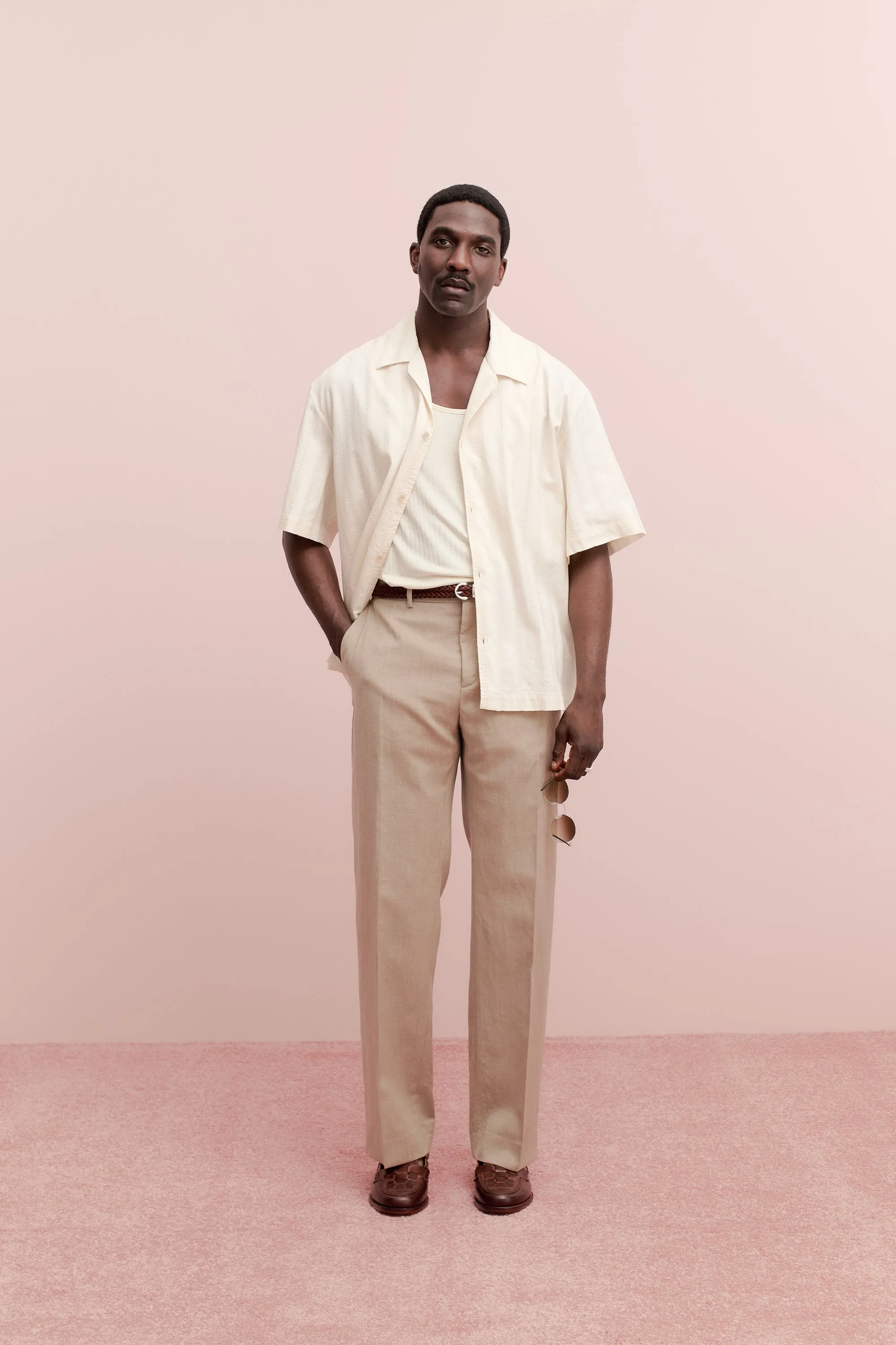 TAILORED WIDE TROUSERS
