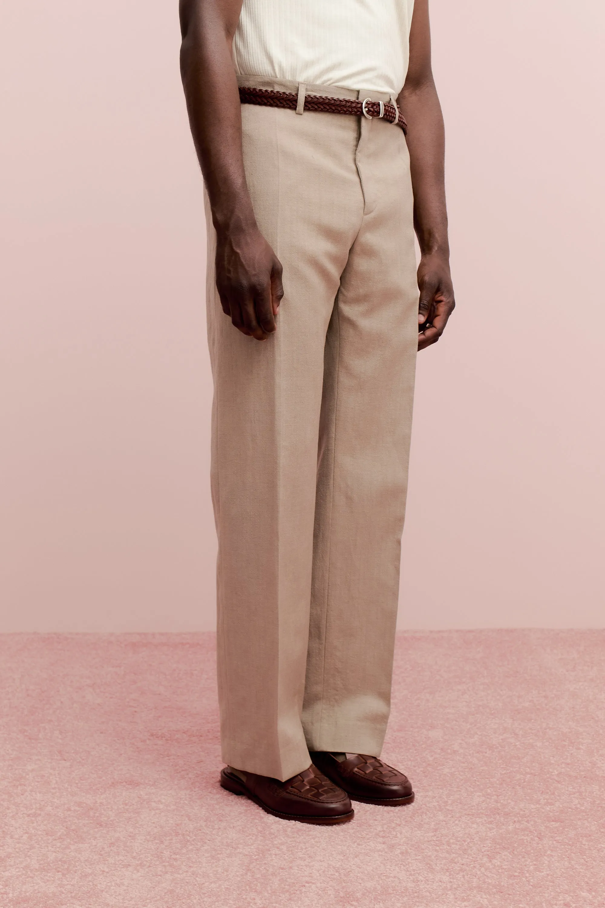 TAILORED WIDE TROUSERS