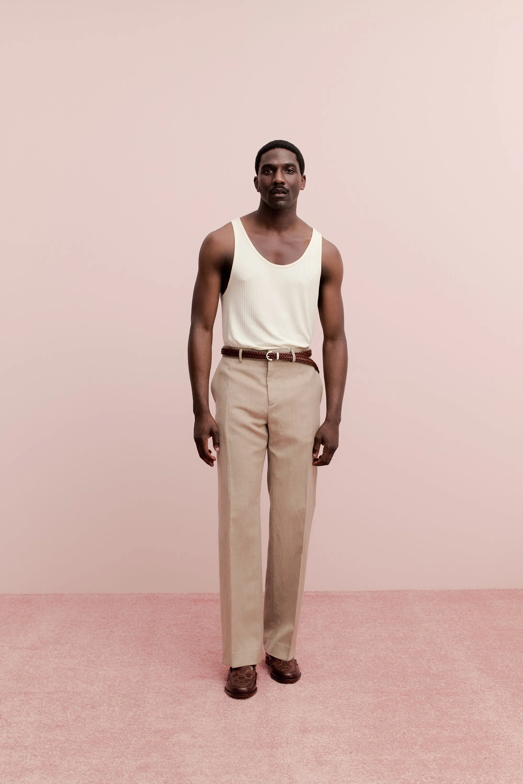 TAILORED WIDE TROUSERS