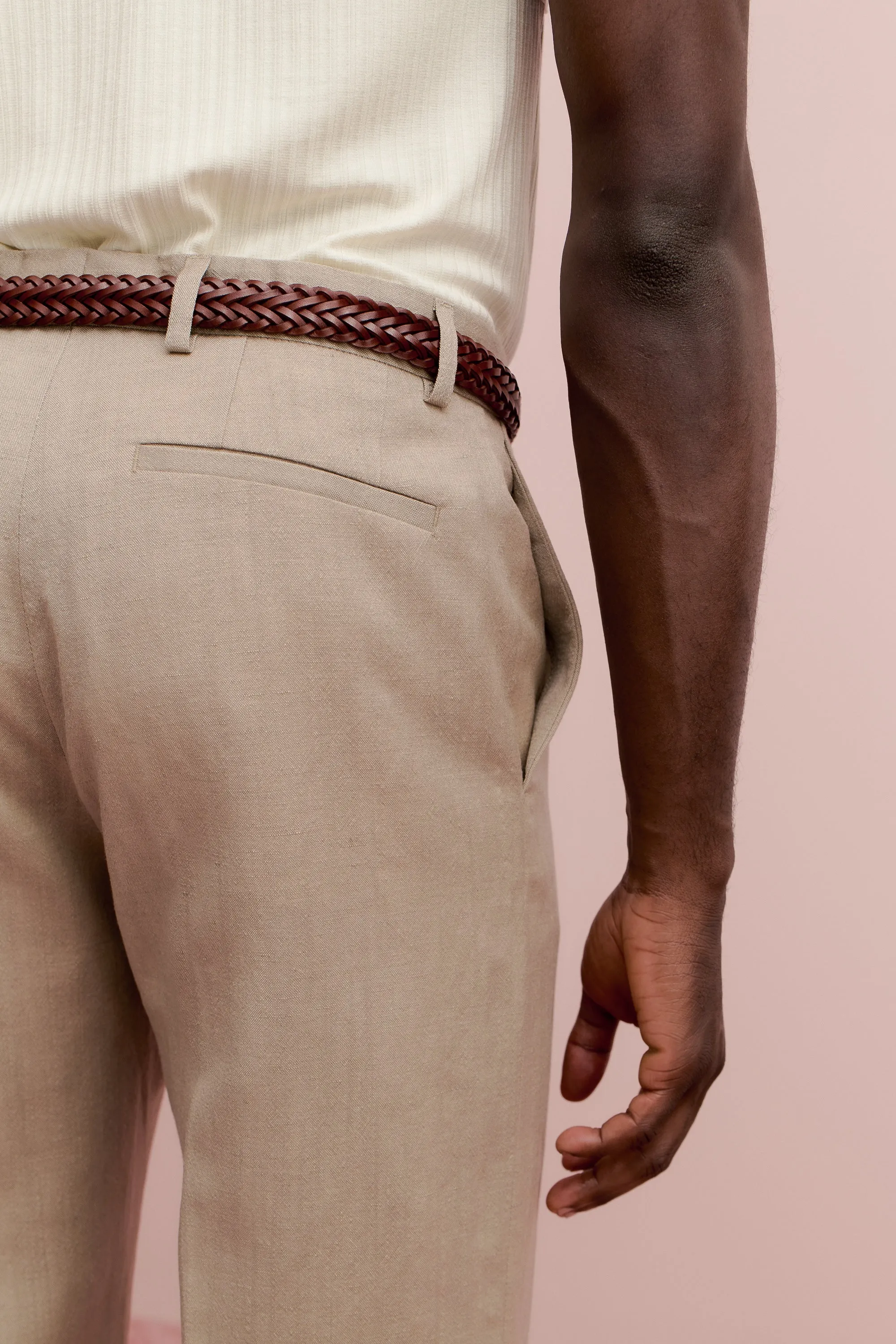 TAILORED WIDE TROUSERS