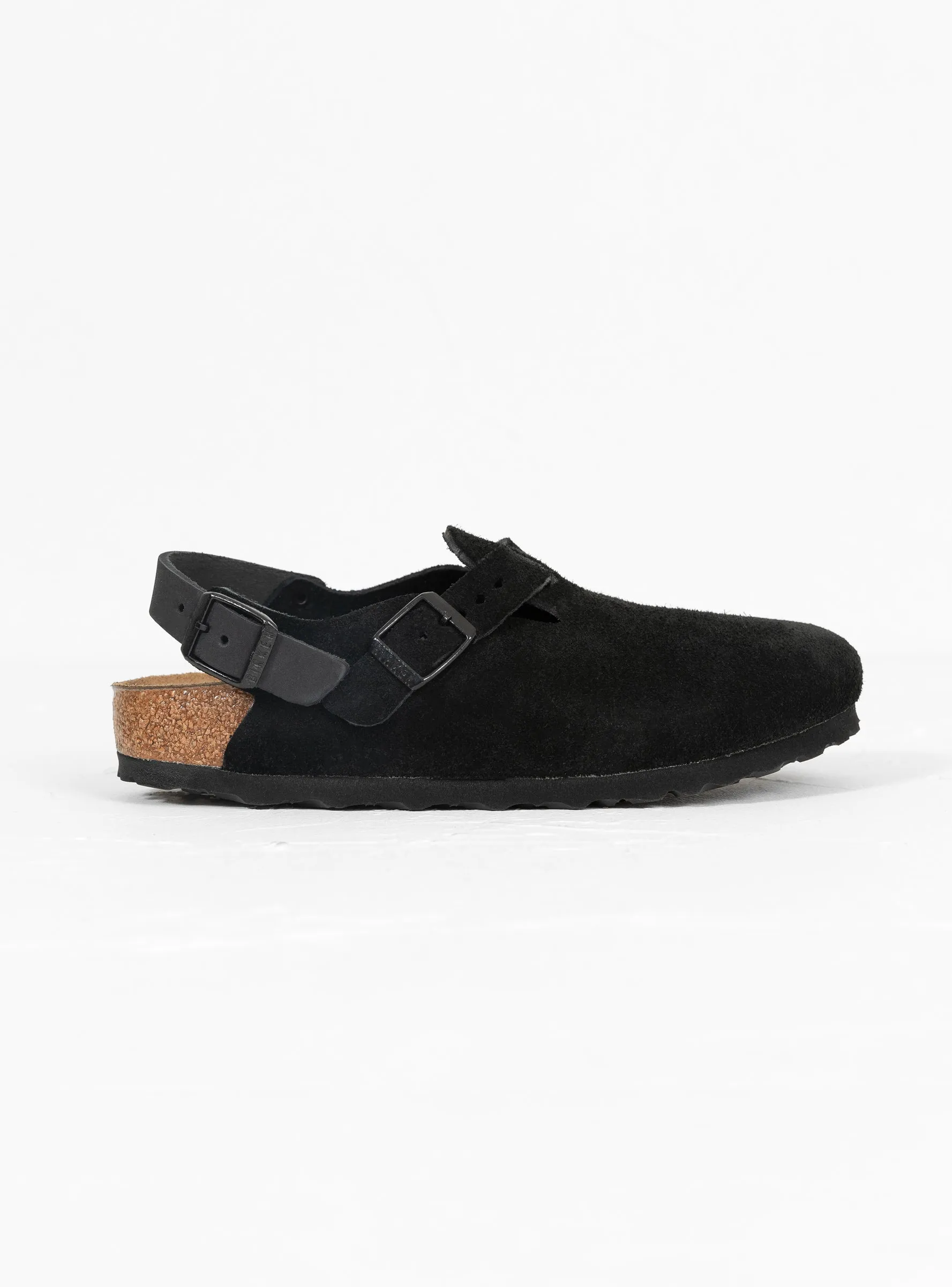Tokio Suede Narrow Fit Sandals Black
