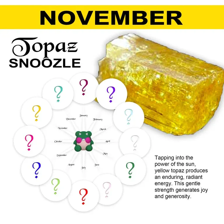 Topaz Monkey Snoozle Wallet Chain