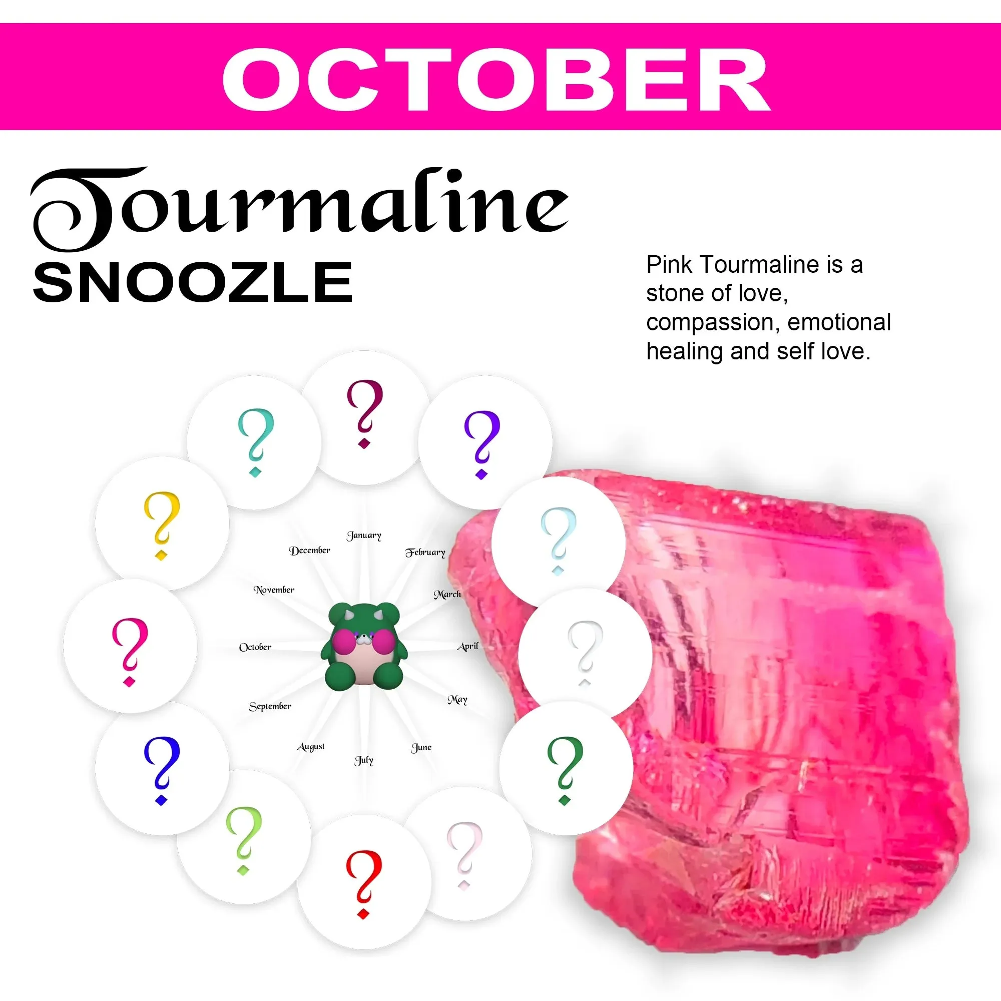 Tourmaline Tiger Snoozle Wallet Chain