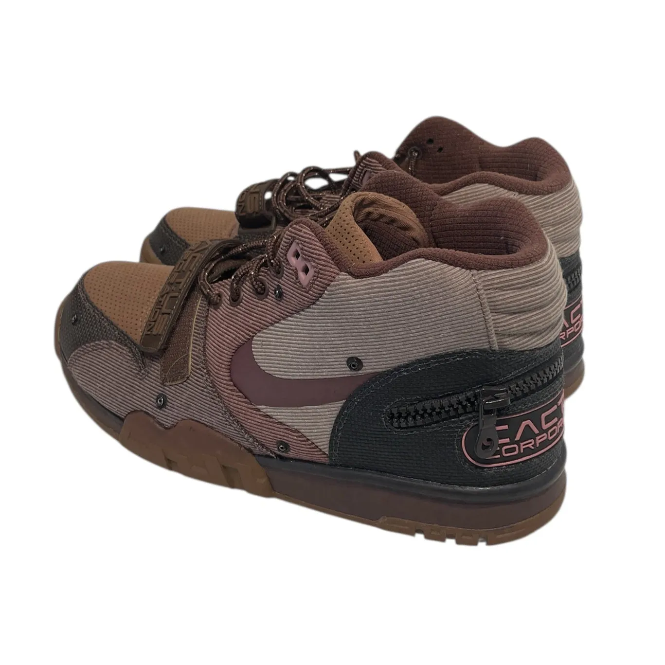TRAVIS SCOTT/CACTUS JACK/Hi-Sneakers/US 9.5/BRD/Nike Air Trainer 1 SP