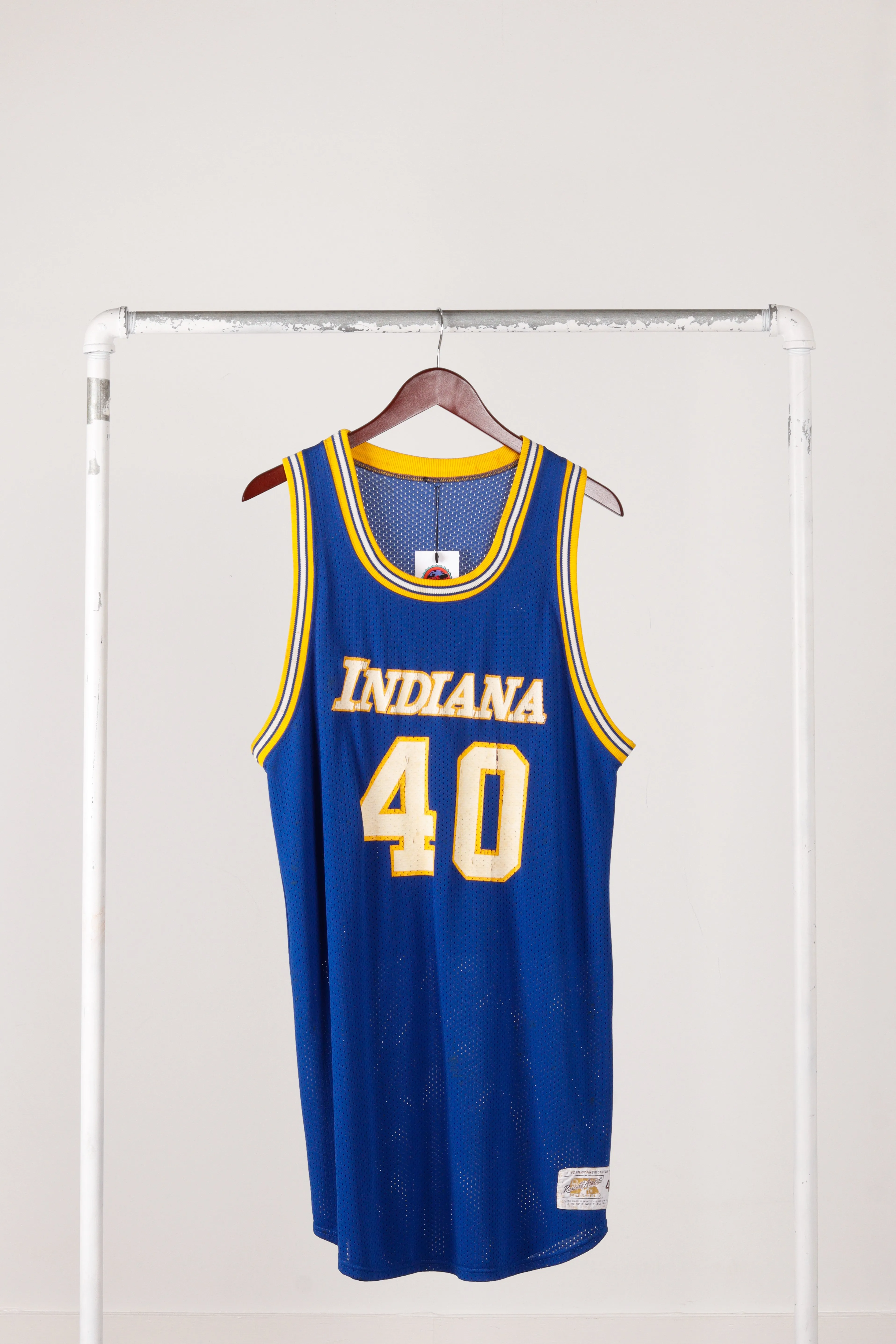 Vintage 1983-84 Russell Athletic 'Indiana Pacers Steve Stipanovic' Away Jersey