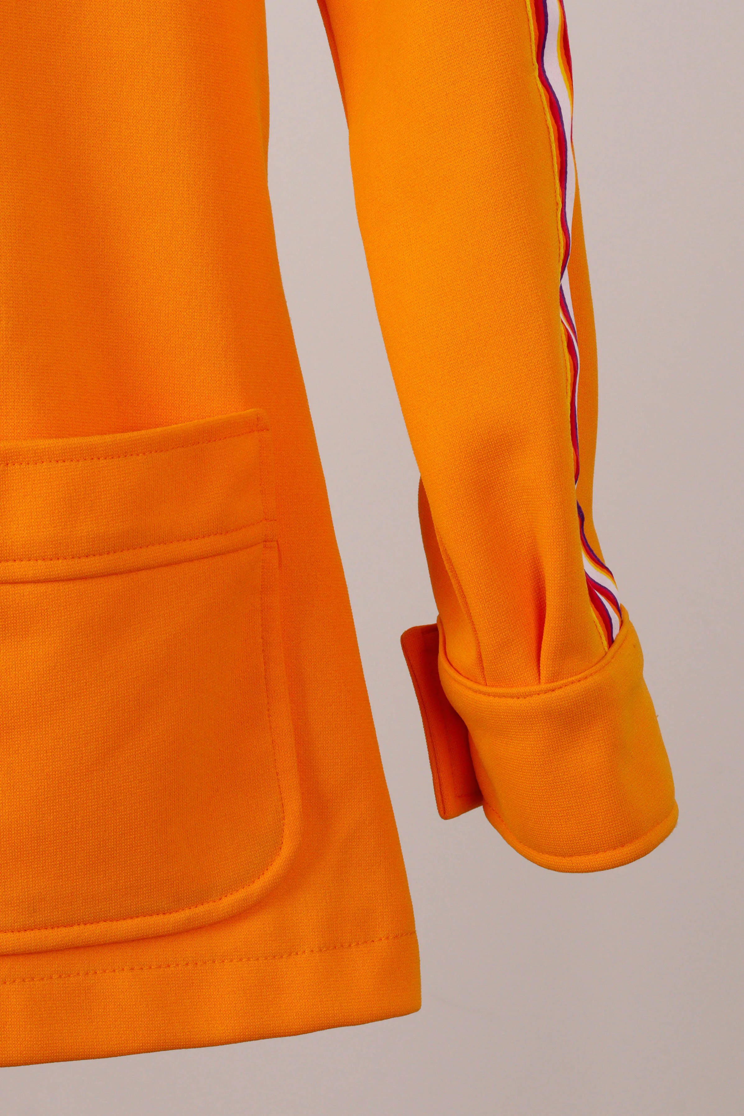 Vintage 1995 Logo Athletic 'Super Bowl XXIX Shark Tooth' Windbreaker Jacket Orange