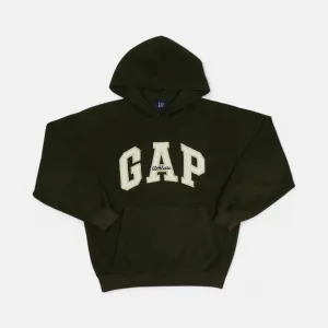 Vintage GAP Dark Green Hoodie Womens (XS)