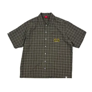 Worship Lavish Short Sleeve Shirt Brown